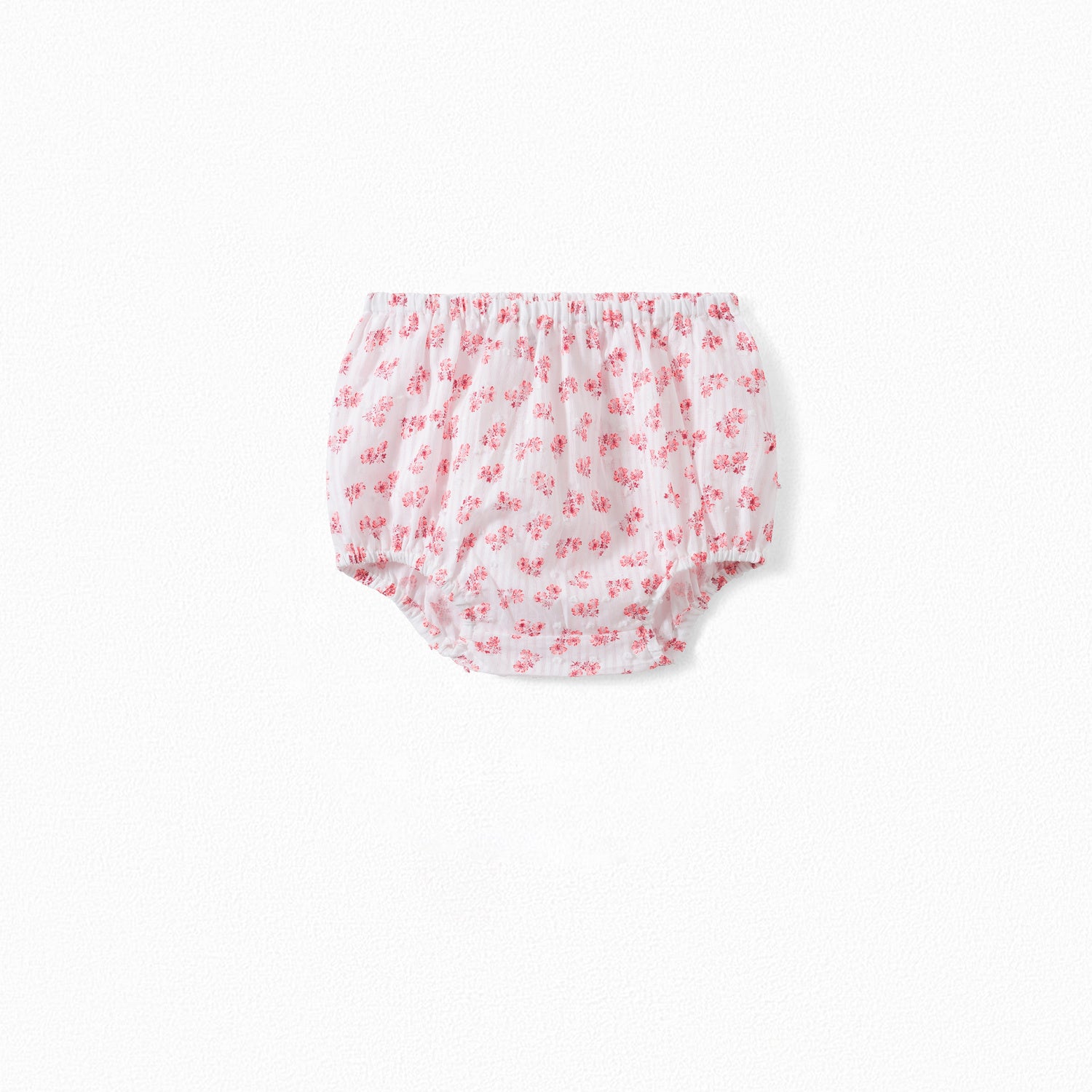 Bloomer en coton imprimé bébé - Bonpoint vintage