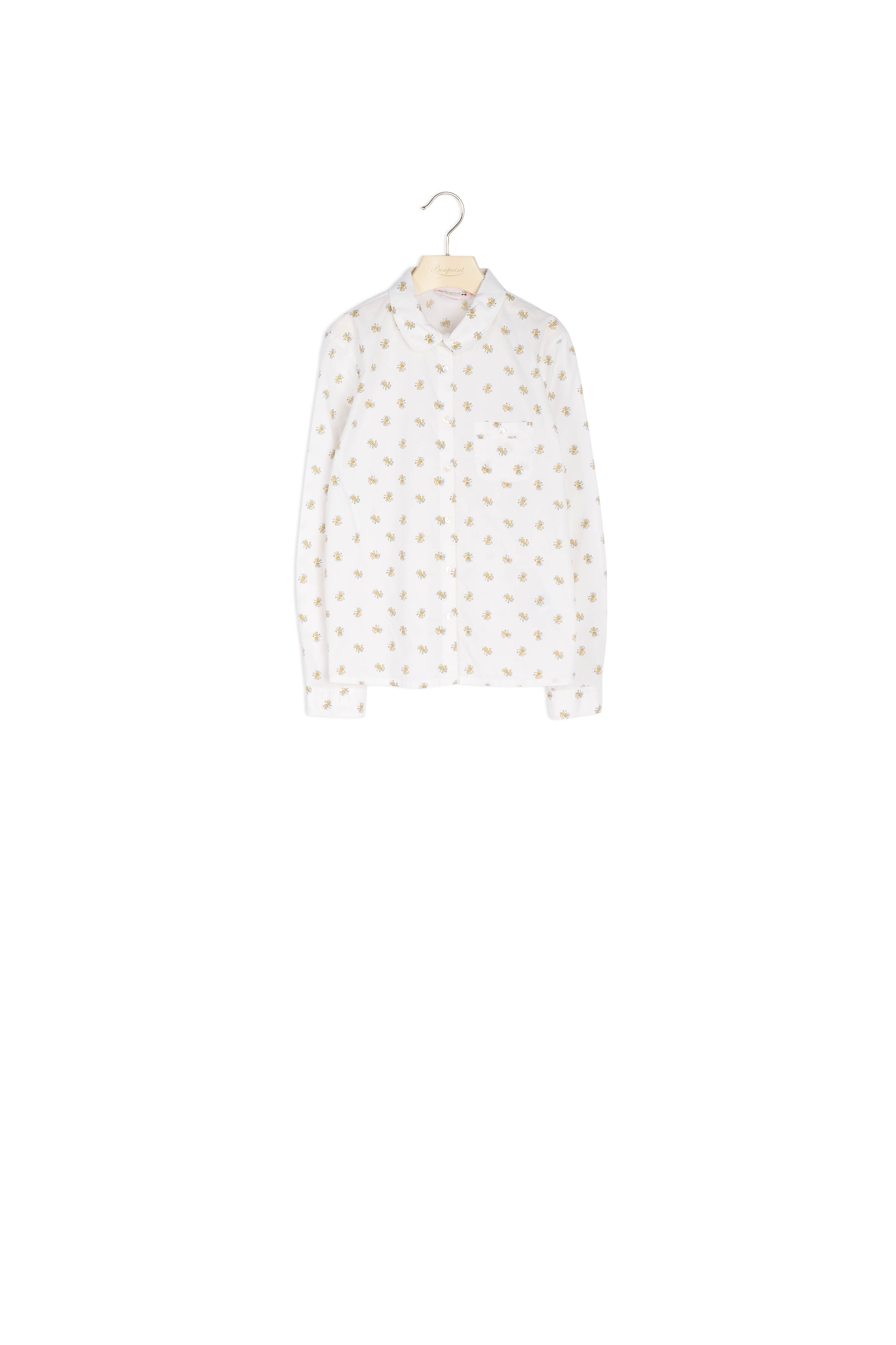 Blouse en popeline imprimée - Bonpoint vintage