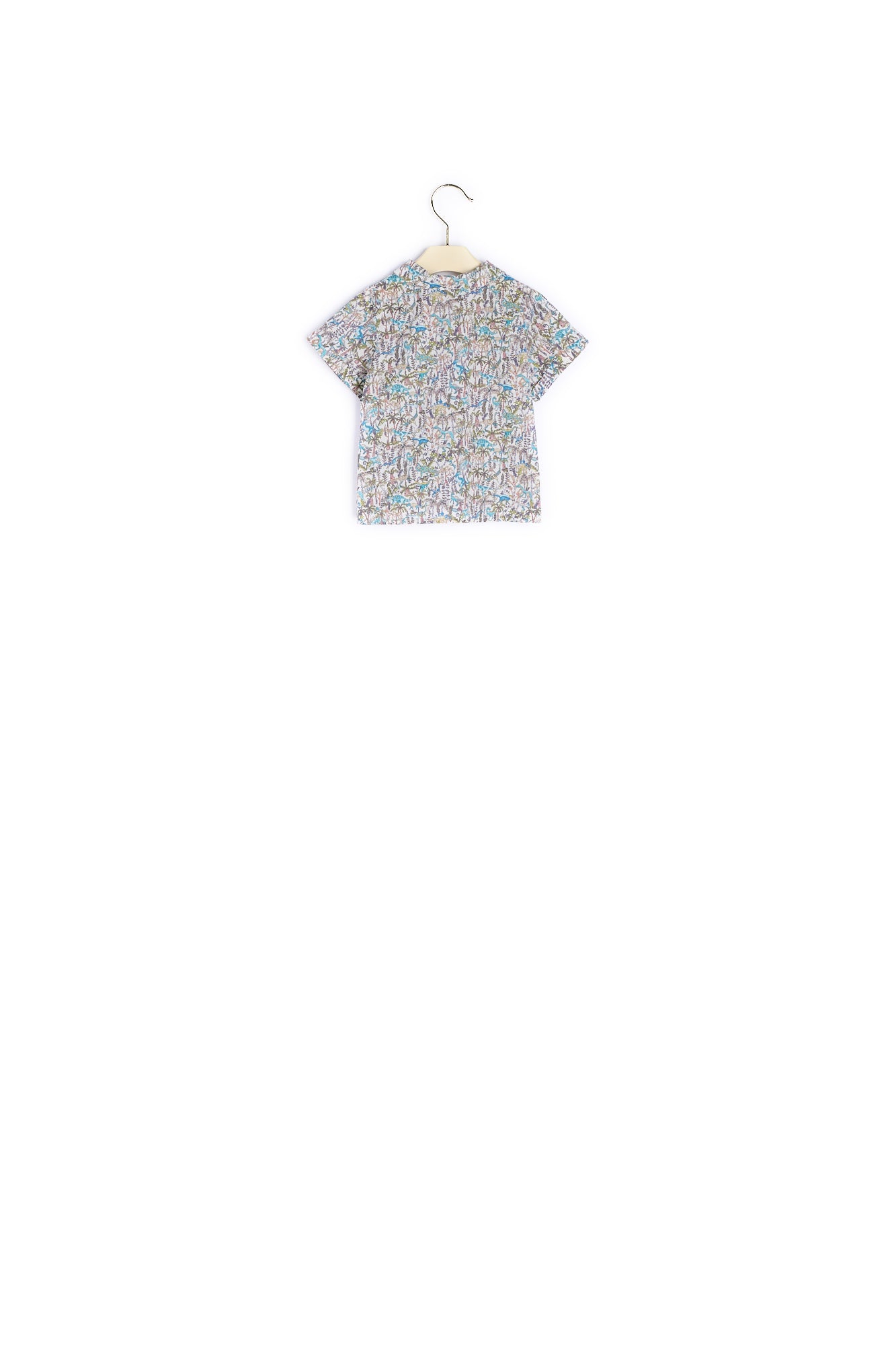 Chemise Nicolas à motif Liberty - Bonpoint vintage