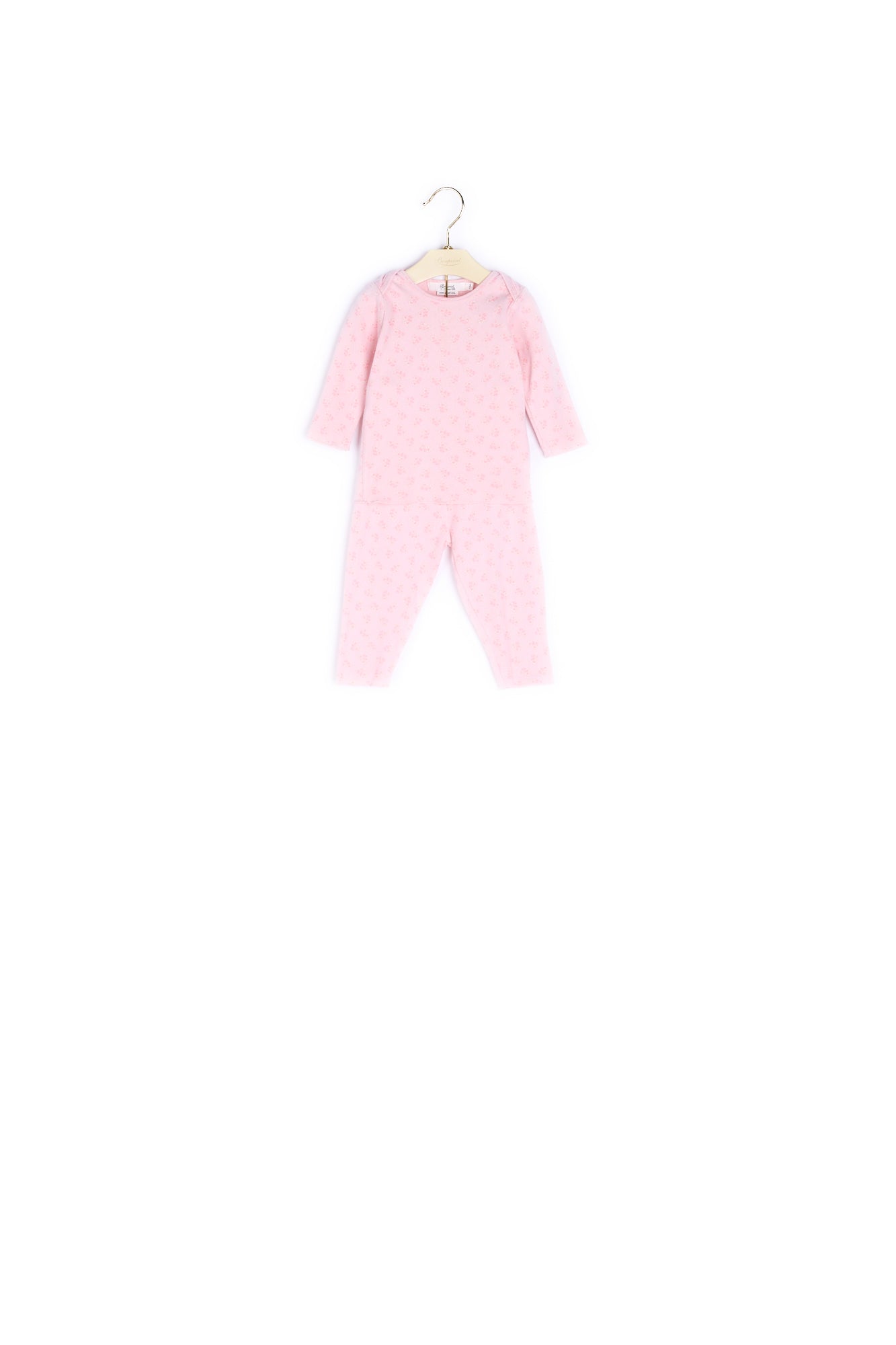 Ensemble en coton ajouré bébé - Bonpoint vintage