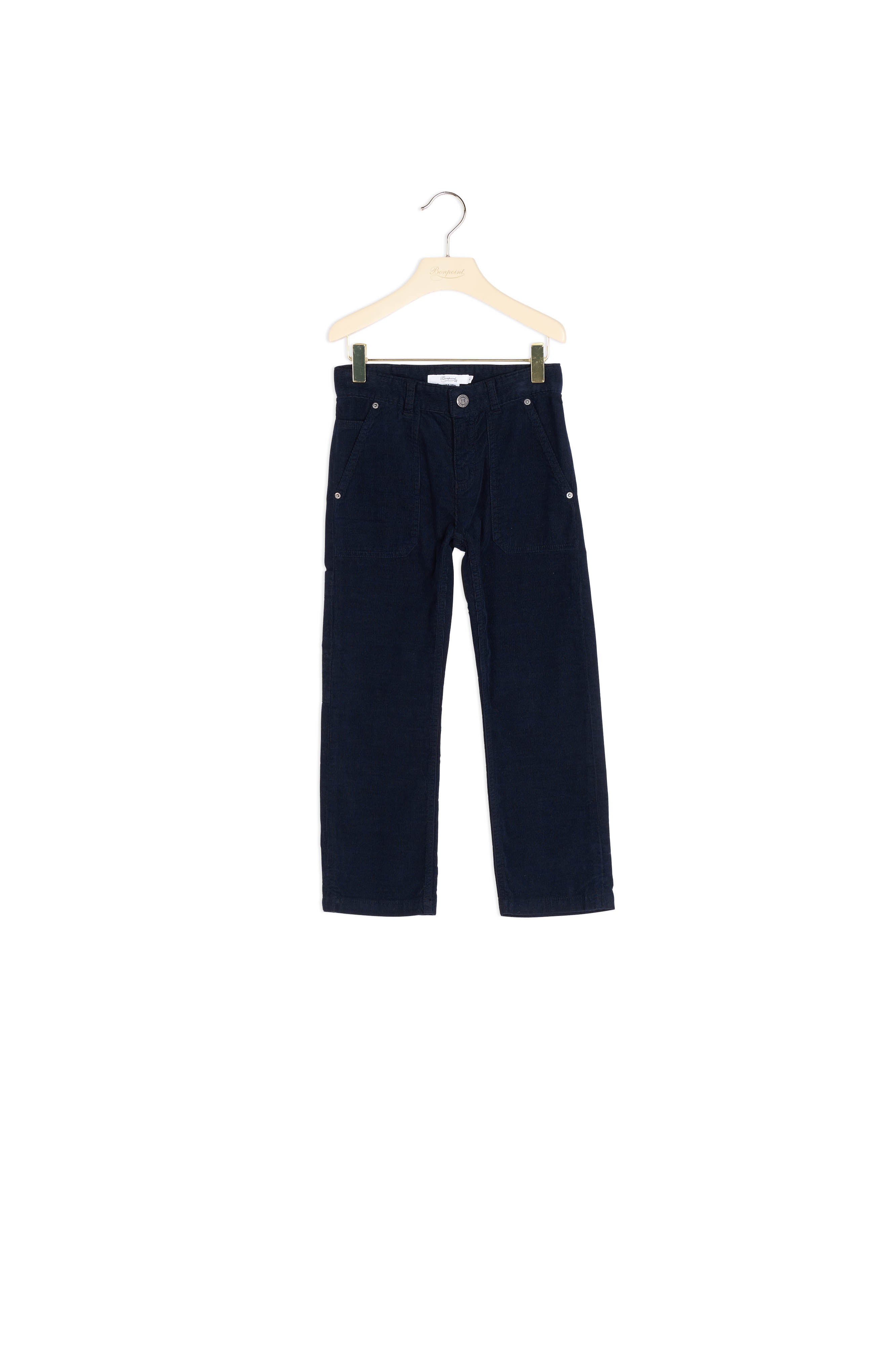 Pantalon droit à poches plaquées - Bonpoint vintage