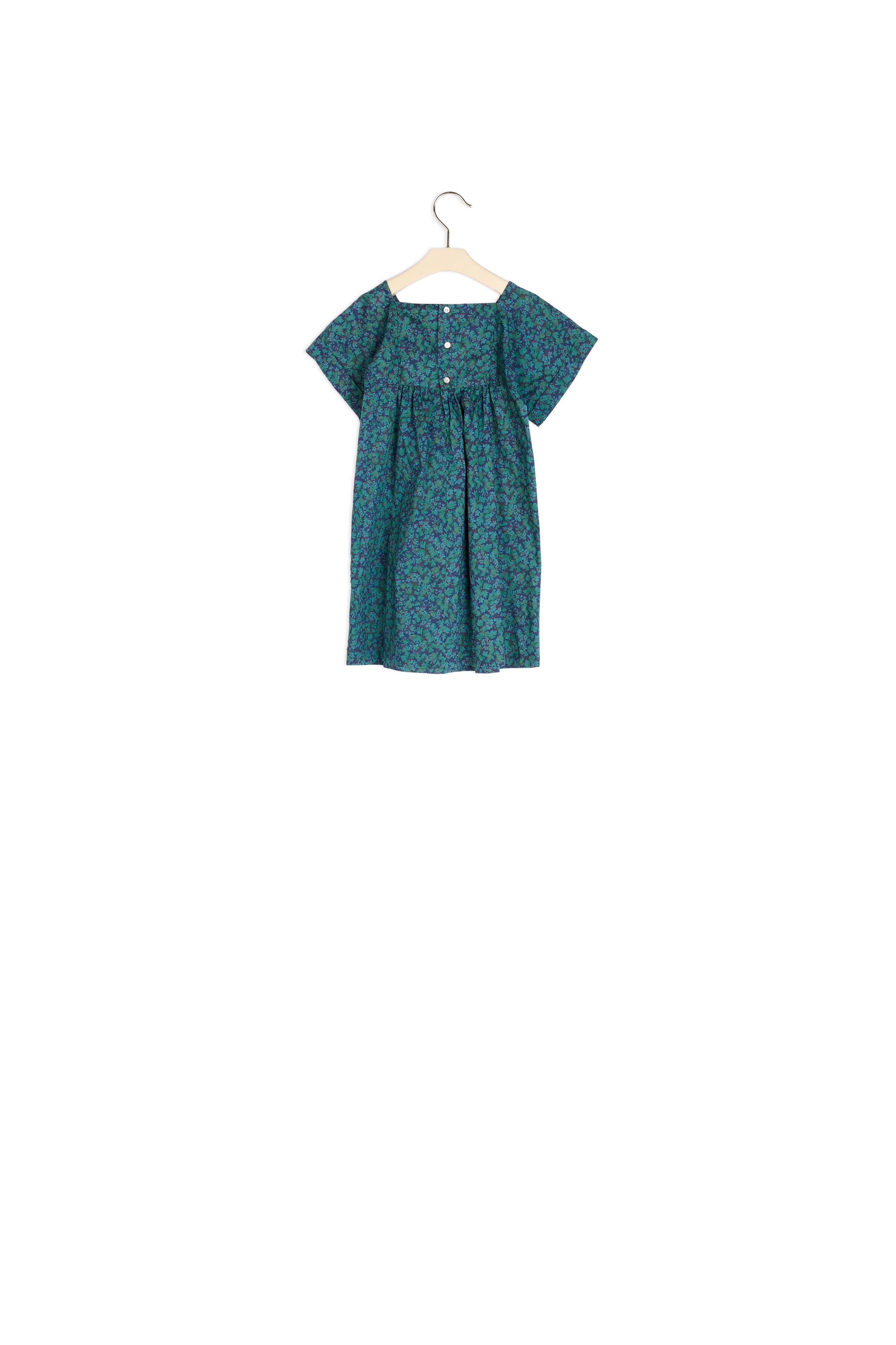 Robe smockée brodée main - Bonpoint vintage