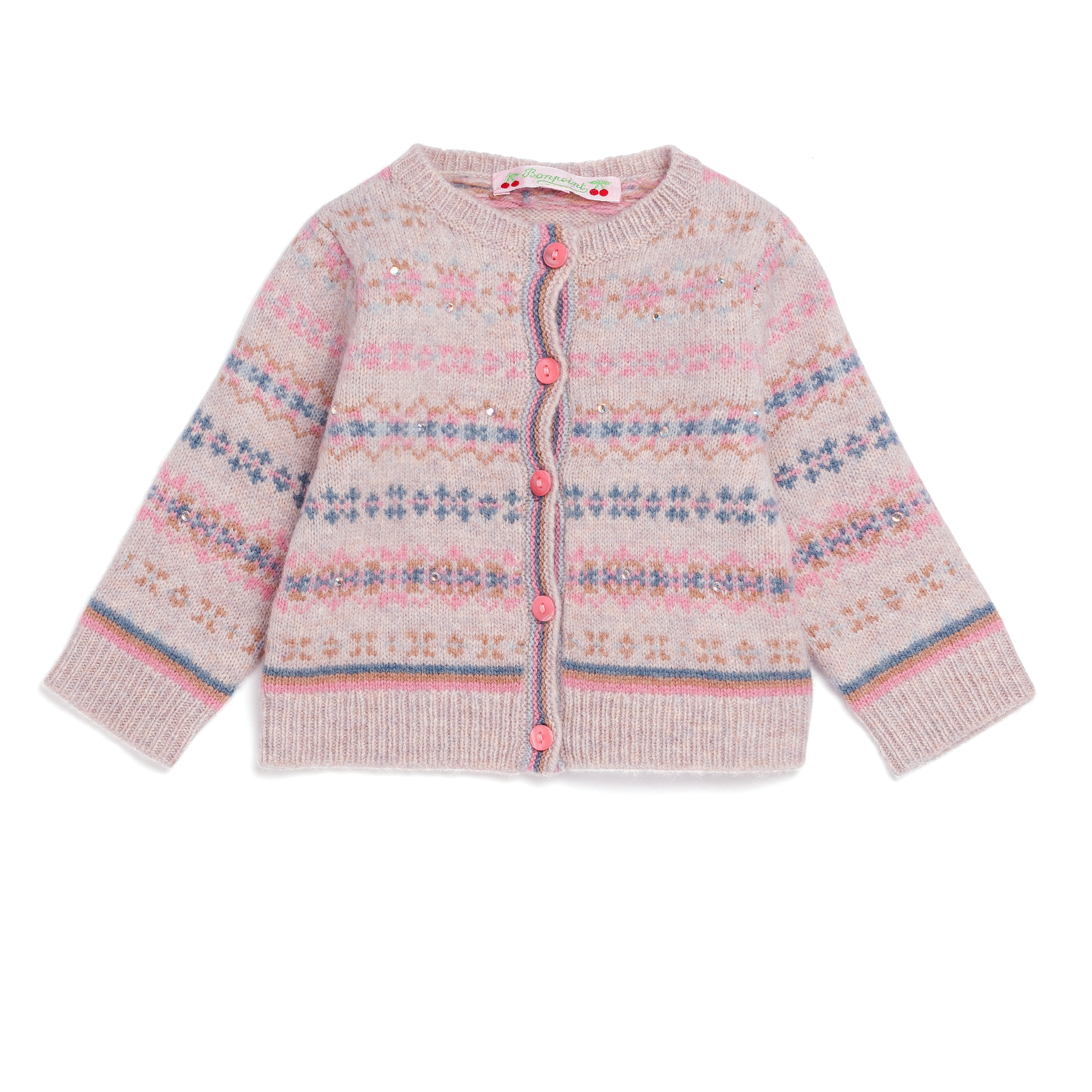 Cardigan Jacquard - Bonpoint vintage