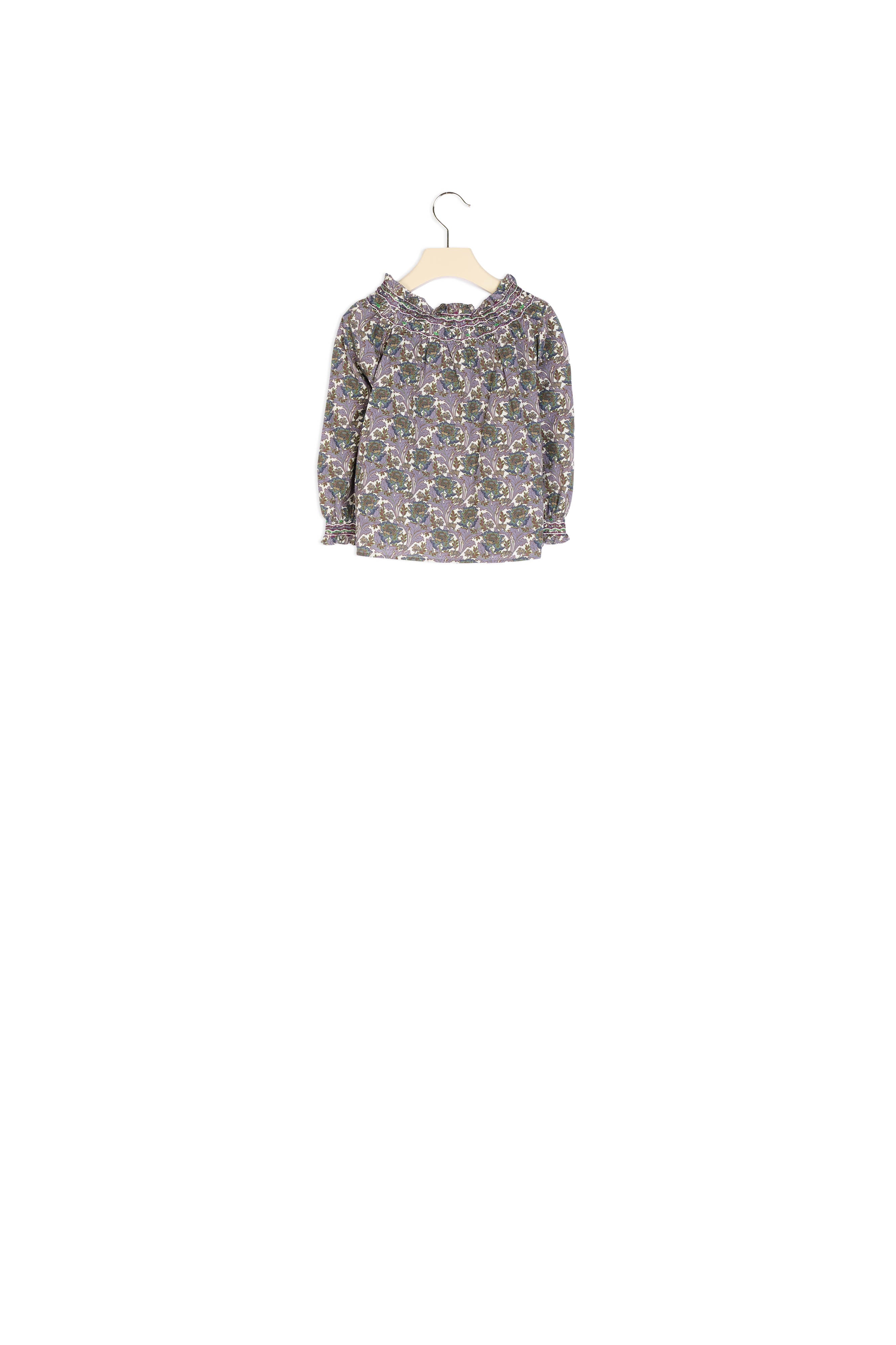 Blouse en tissu Liberty - Bonpoint vintage
