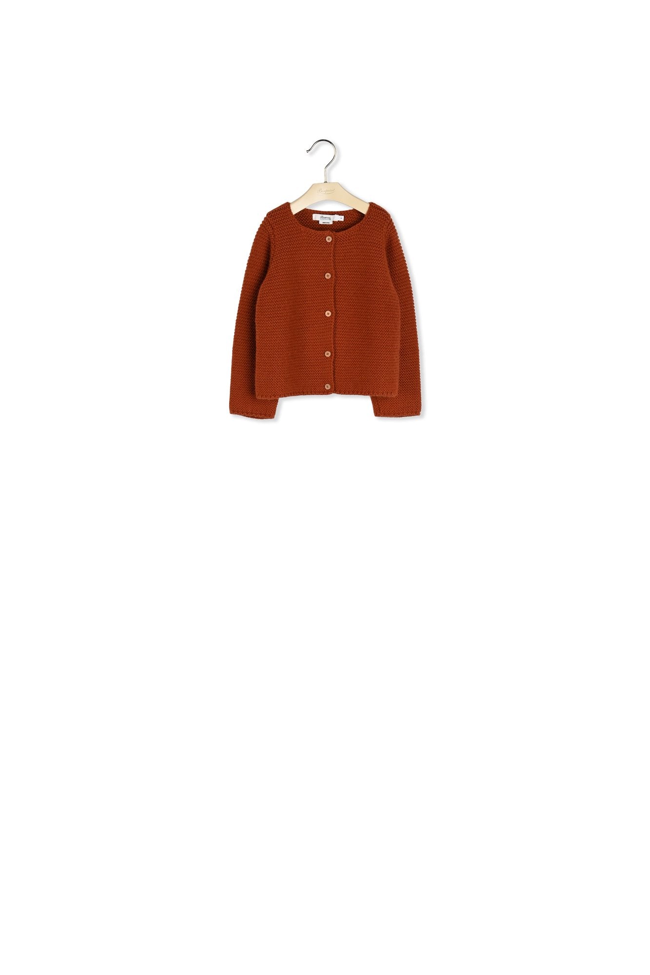 Cardigan en alpaga mélangé - Bonpoint vintage