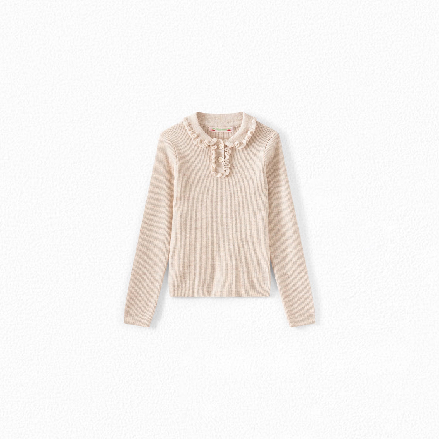 Pull polo en mérinos - Bonpoint vintage