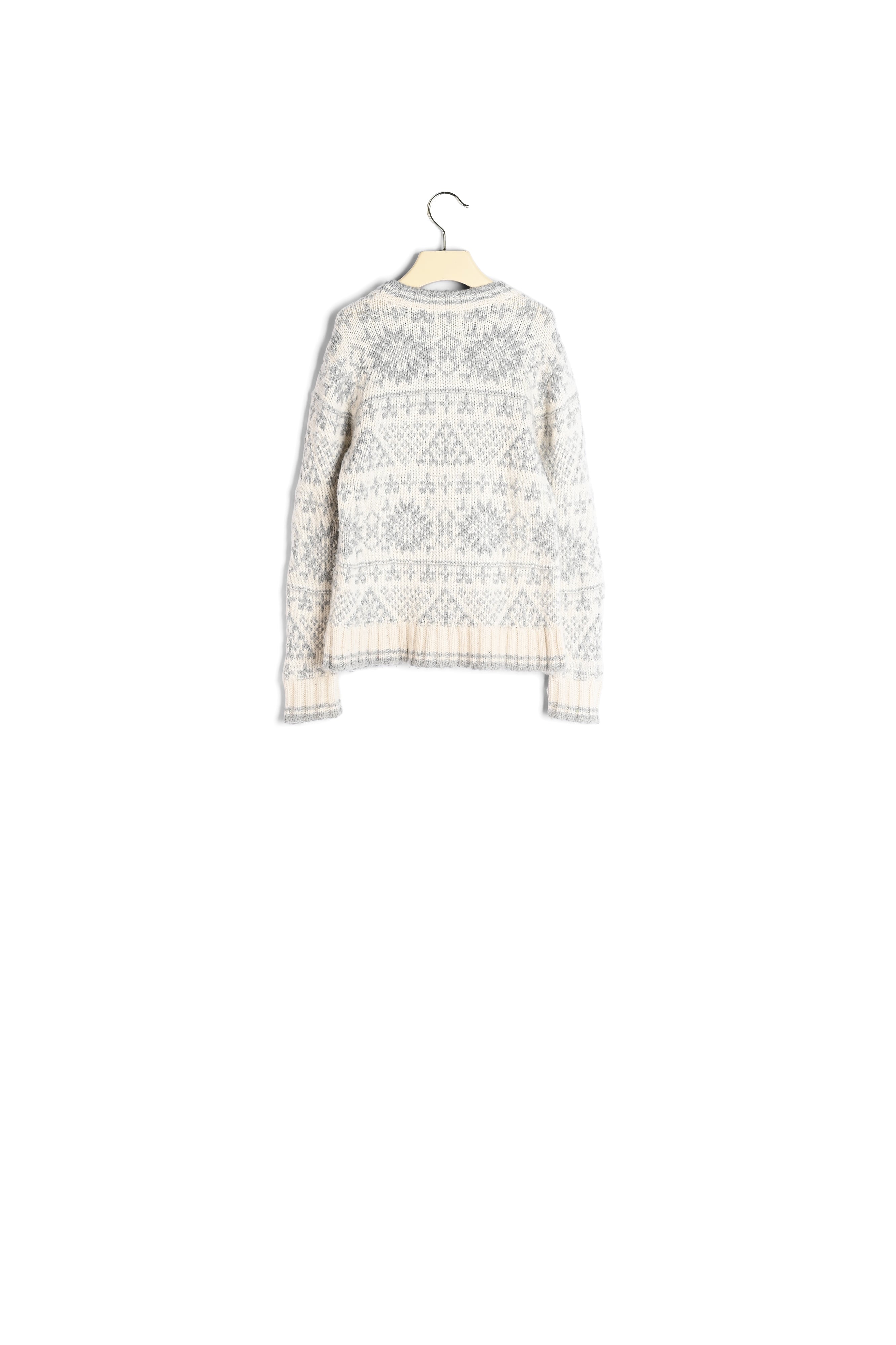Pull à motif jacquard cerises - Bonpoint vintage