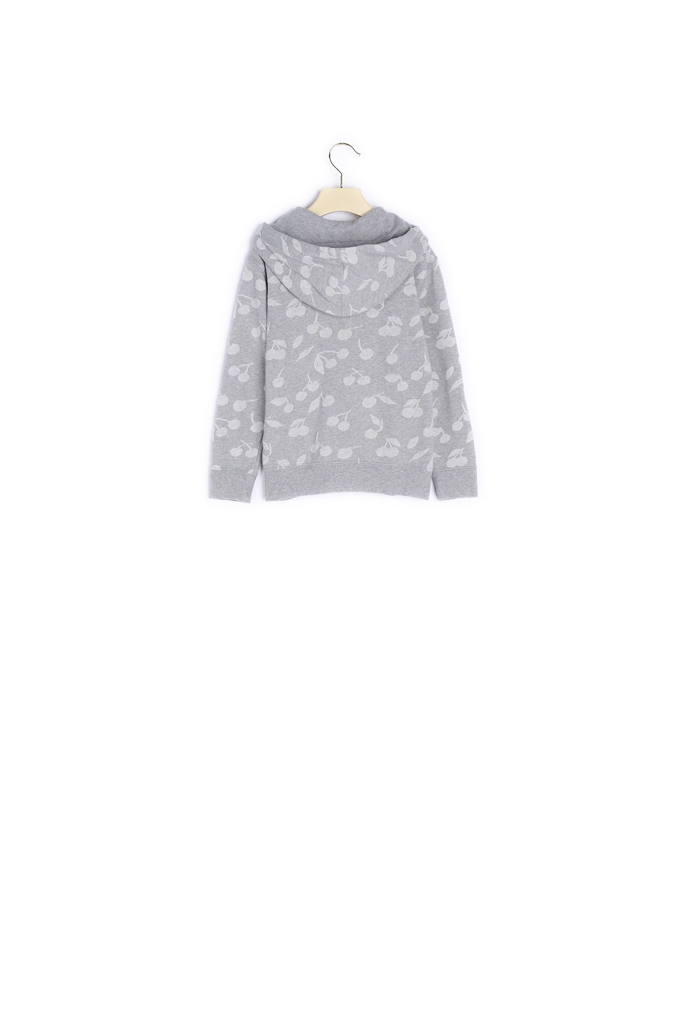 Sweatshirt à jacquard cerise - Bonpoint vintage