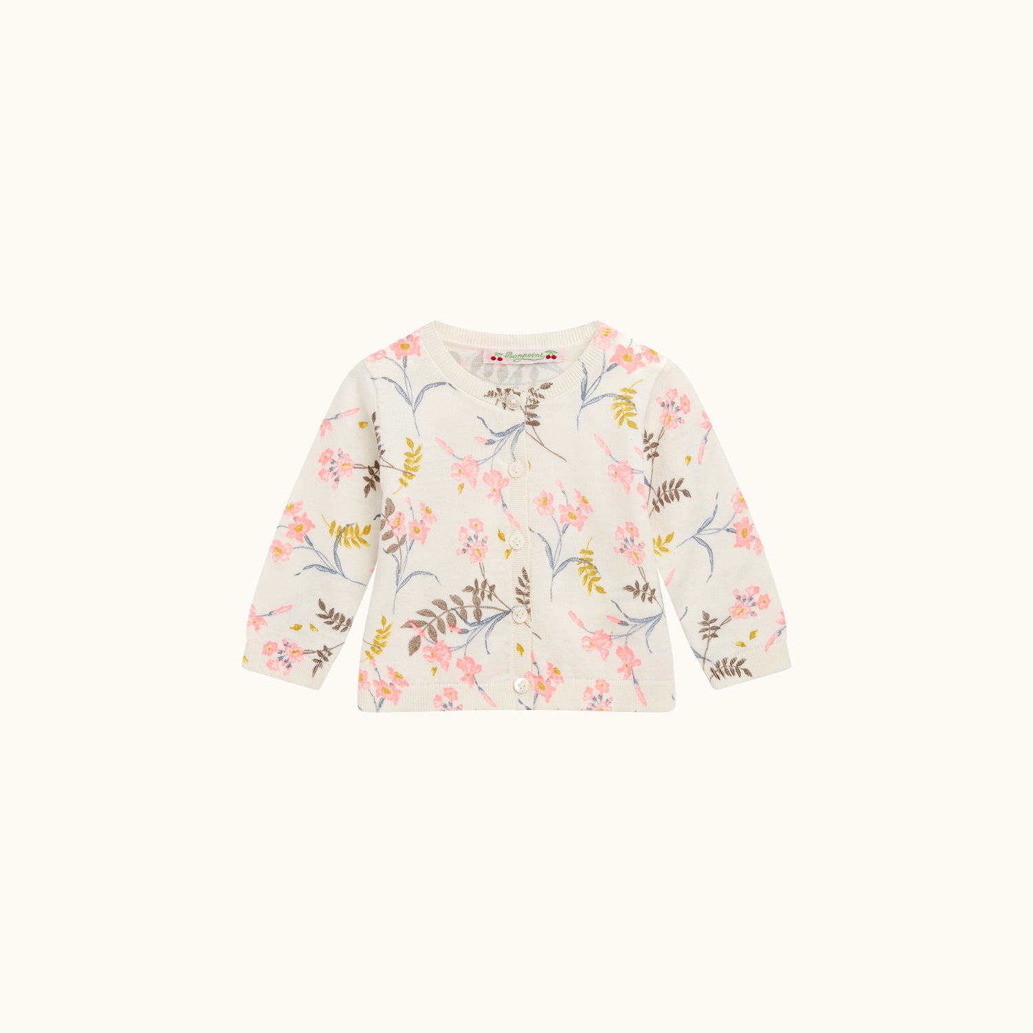 Cardigan boutonné - Bonpoint vintage