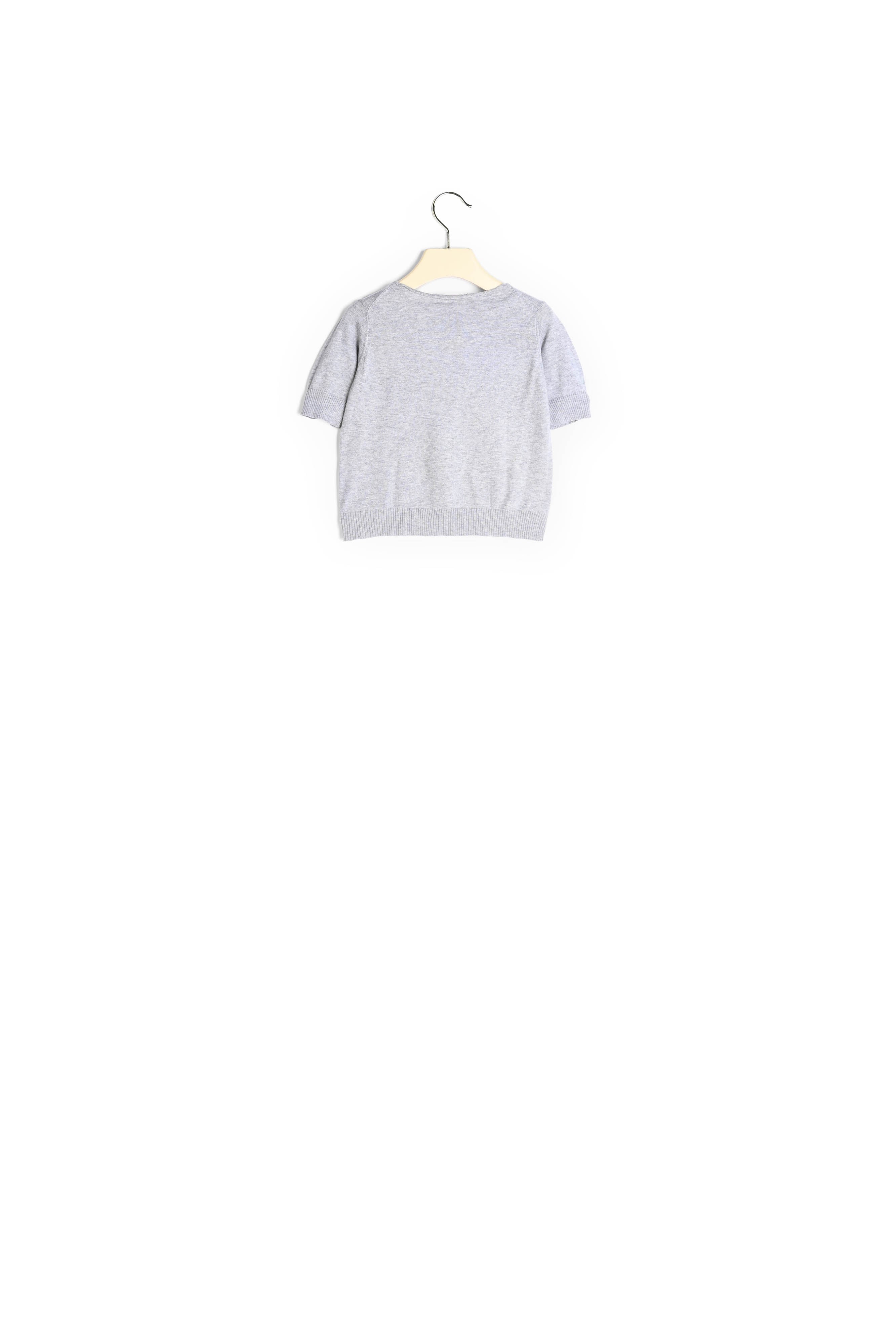Pull manches courtes sequins - Bonpoint vintage