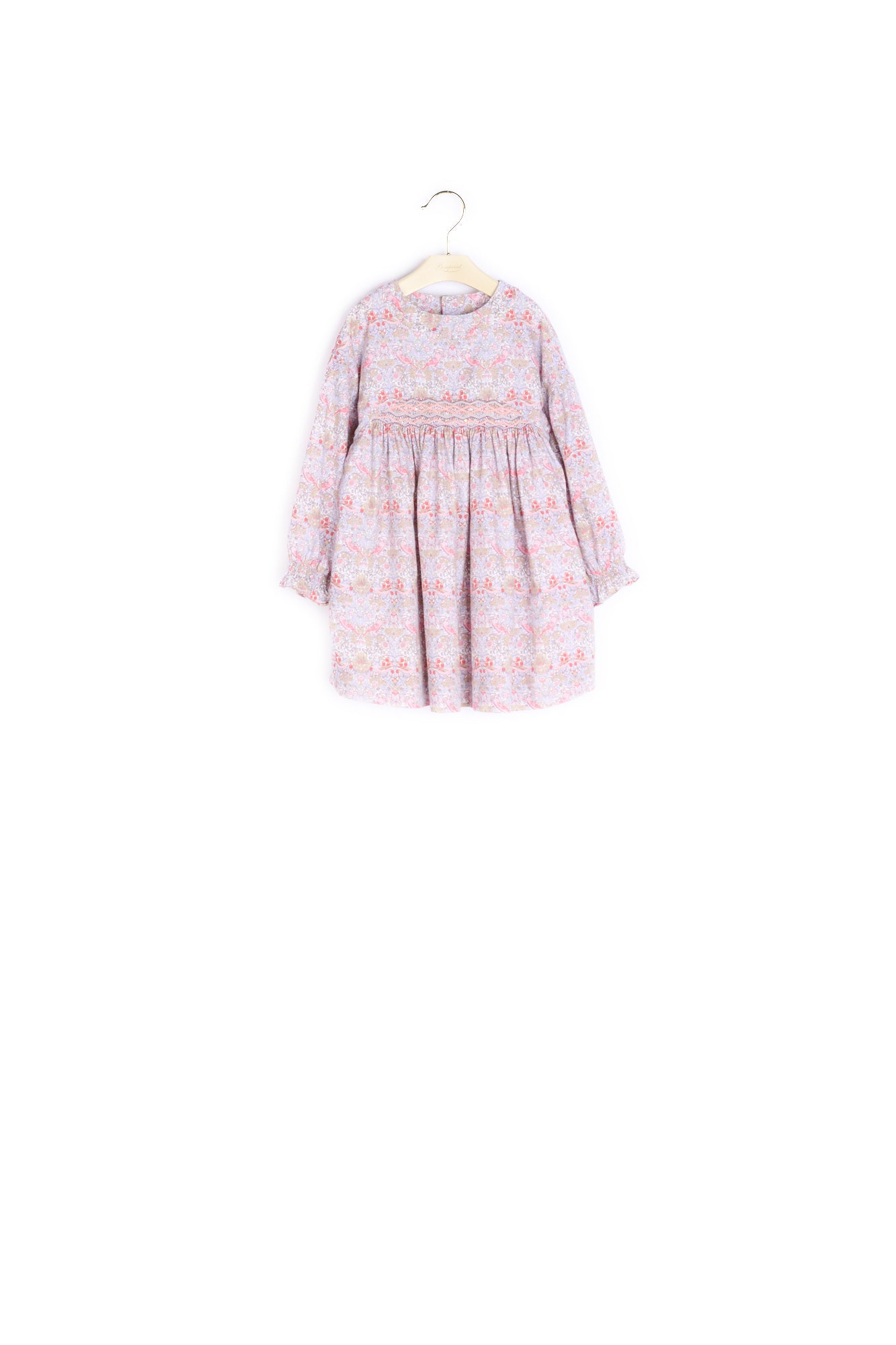 Robe en tissu Liberty et laine - Bonpoint vintage