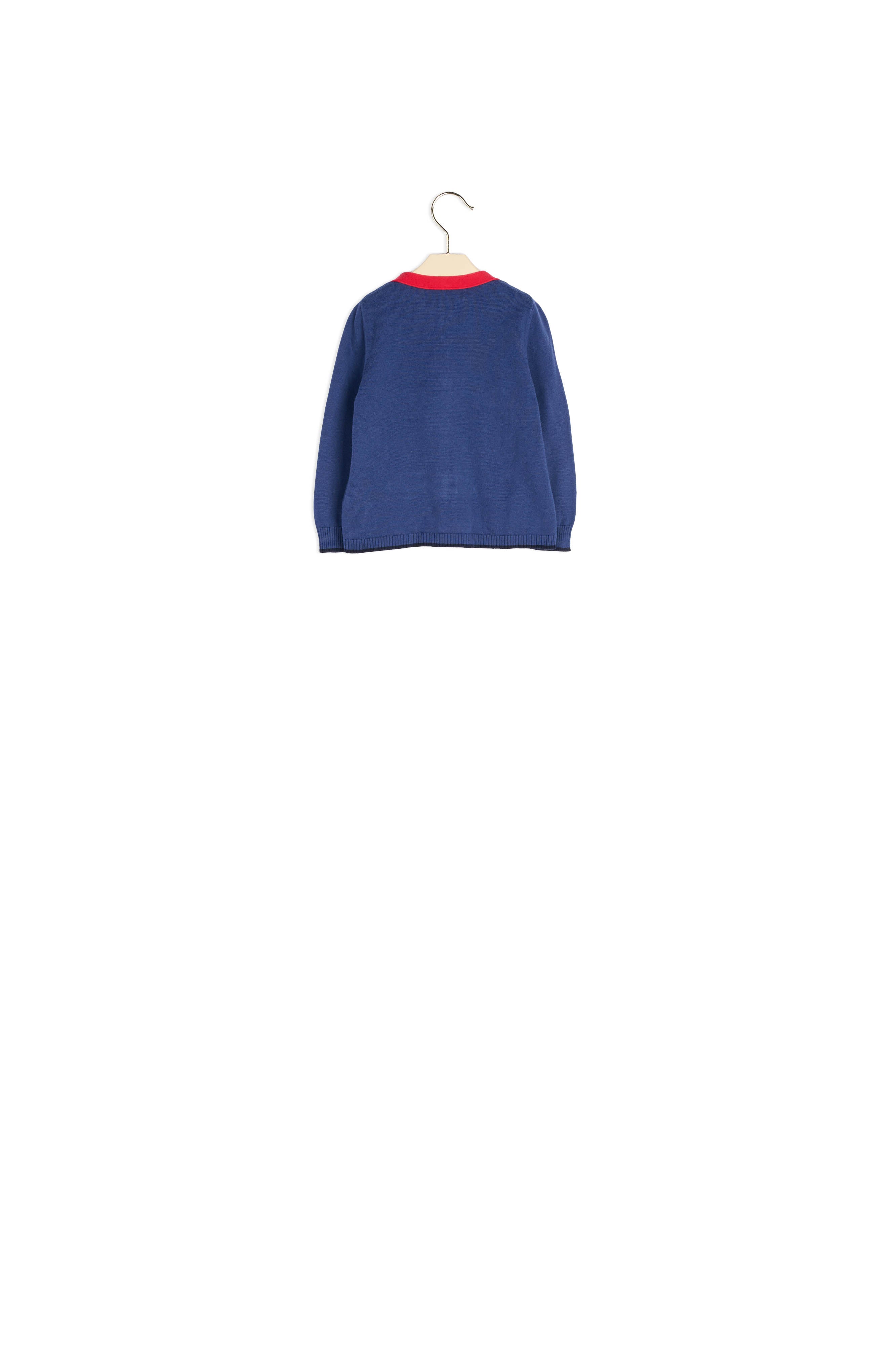 Cardigan avec motif intarsia - Bonpoint vintage