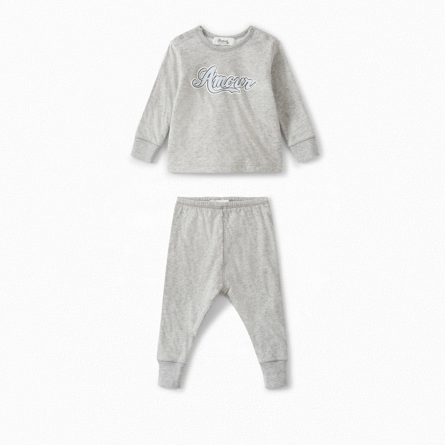 Ensemble bébé en coton double face - Bonpoint vintage
