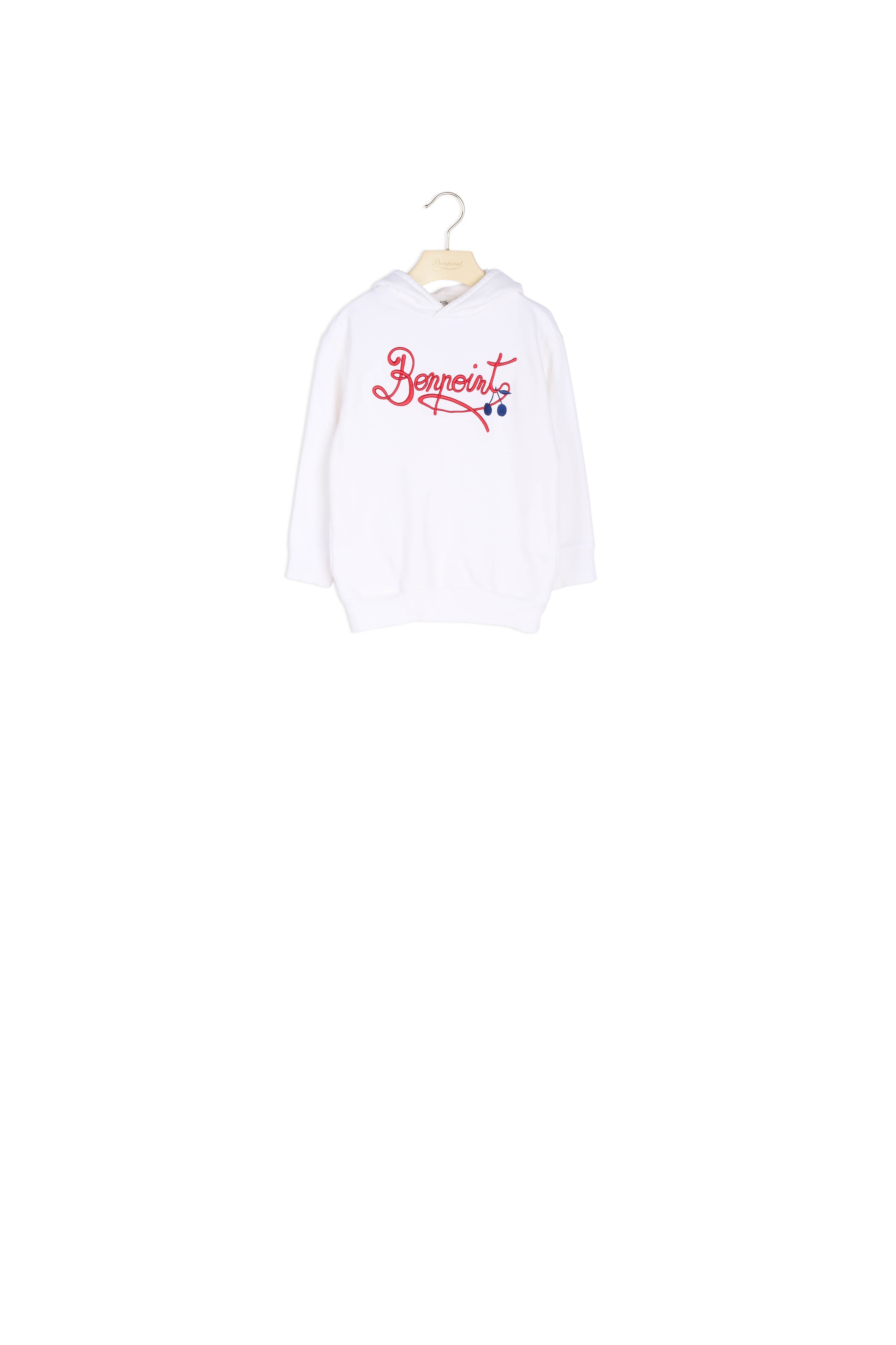 Sweatshirt à capuche en molleton - Bonpoint vintage