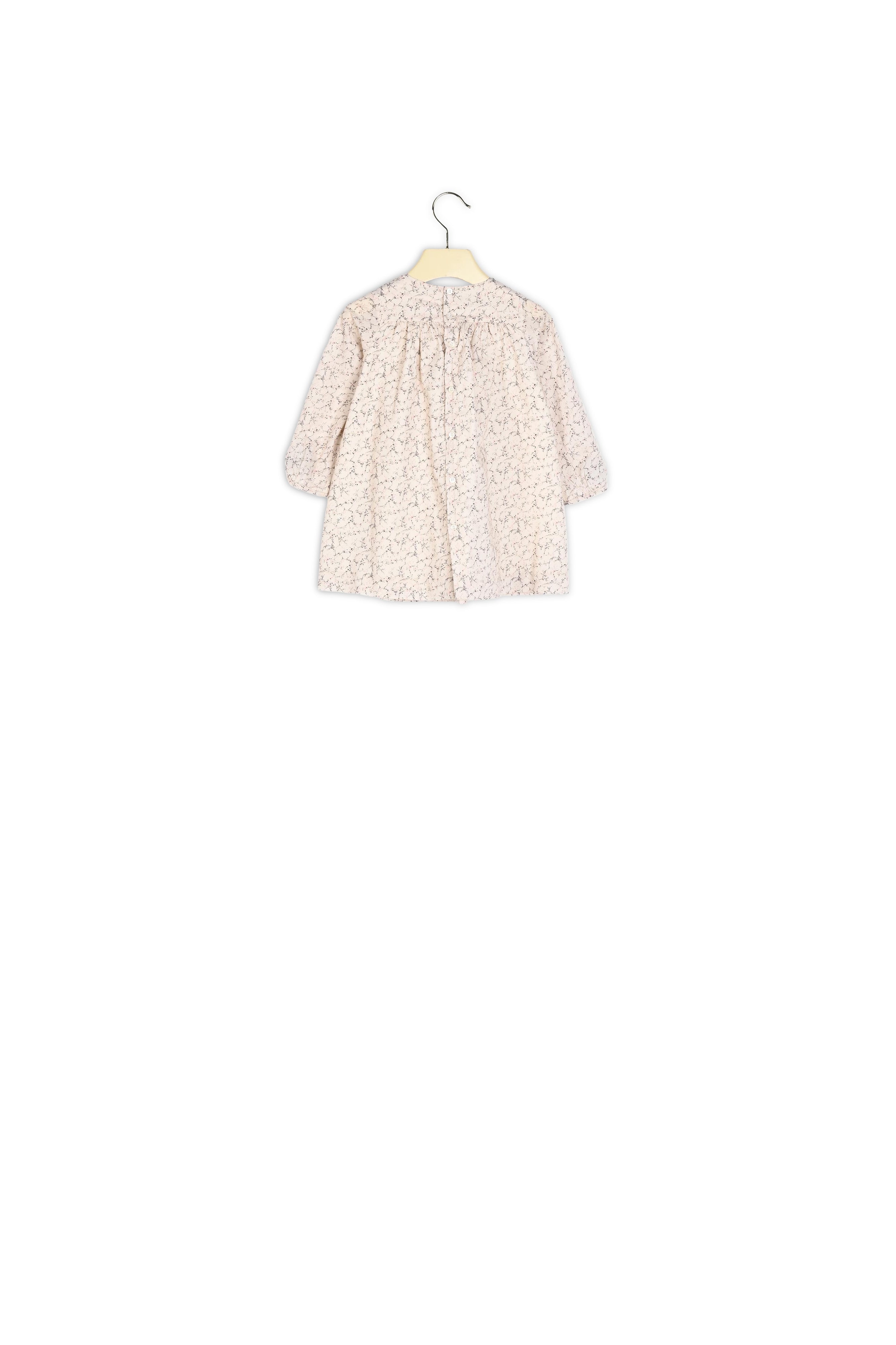 Robe smockée en tissu Liberty bébé - Bonpoint vintage