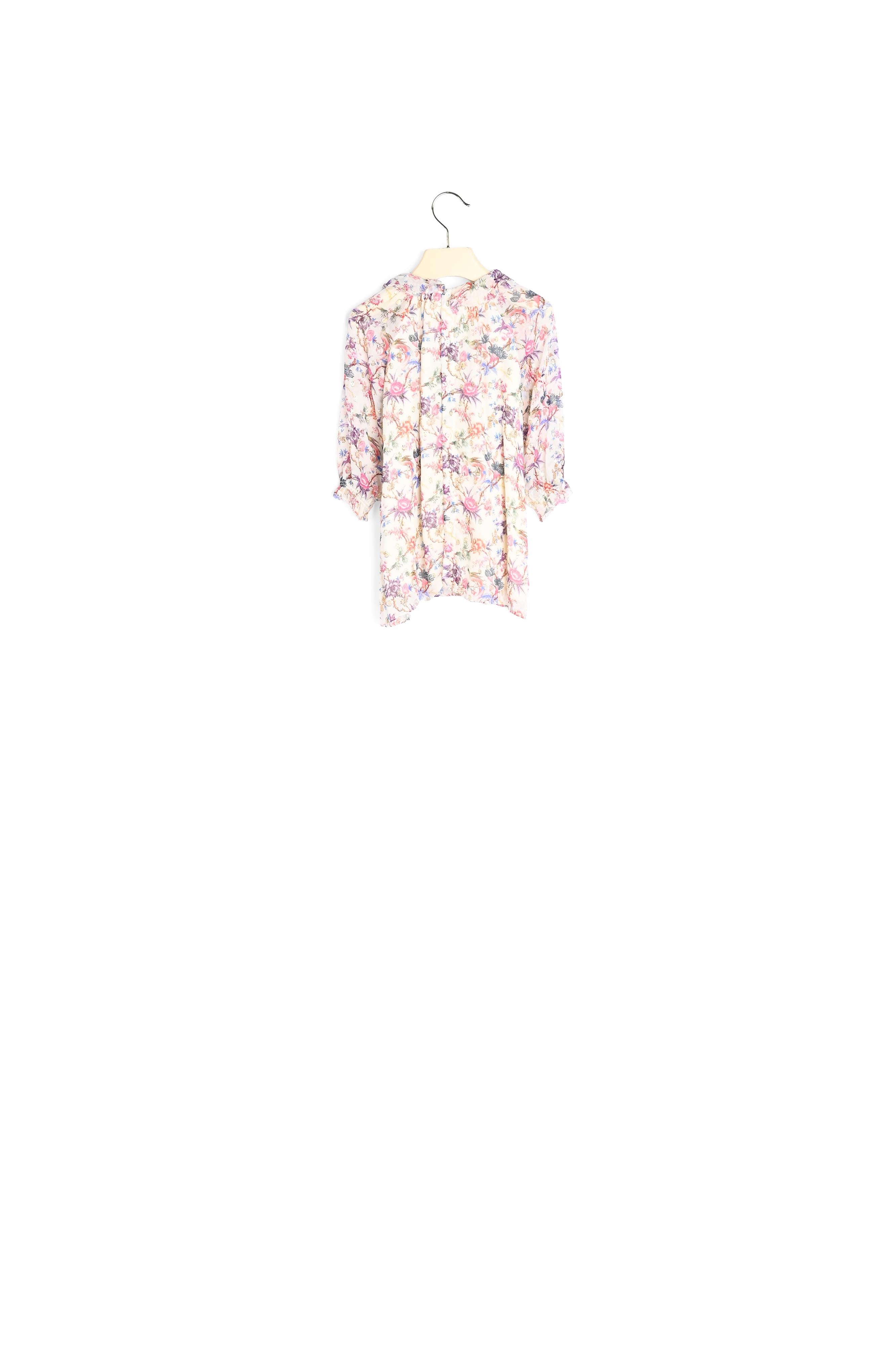 Robe en soie imprimée - Bonpoint vintage