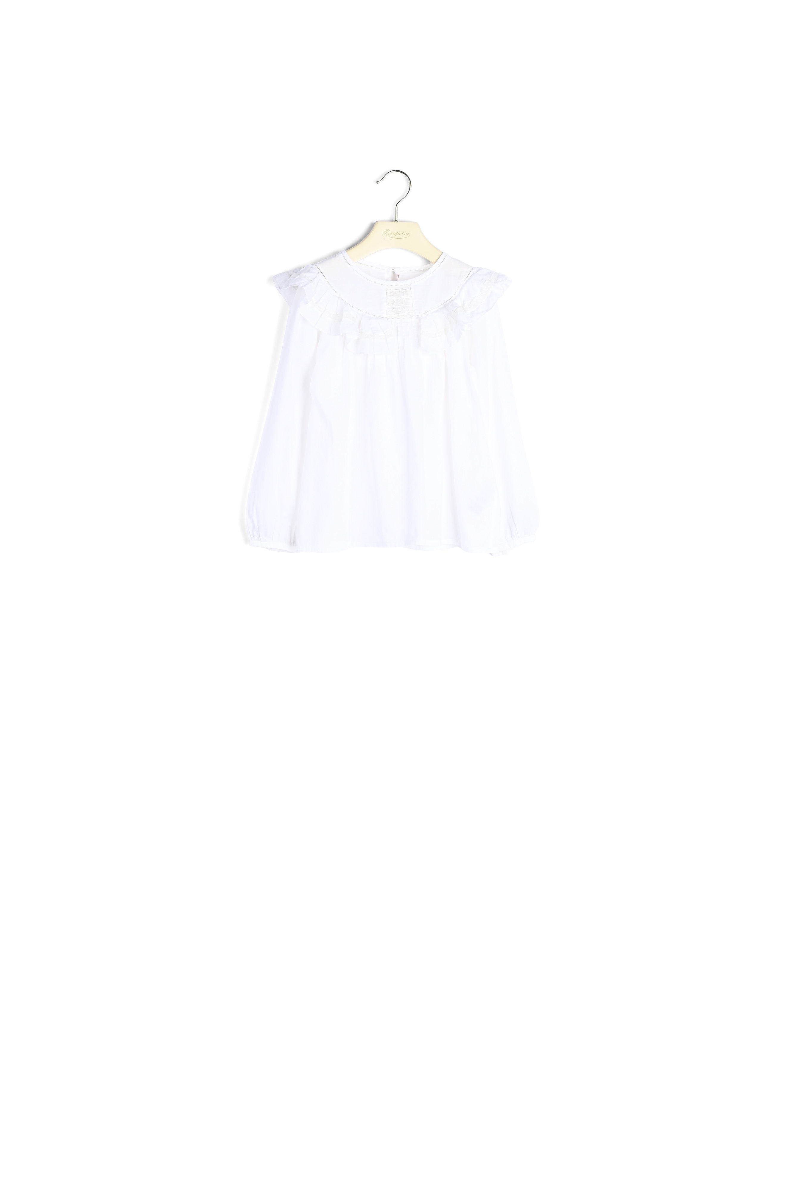 Blouse à volants - Bonpoint vintage