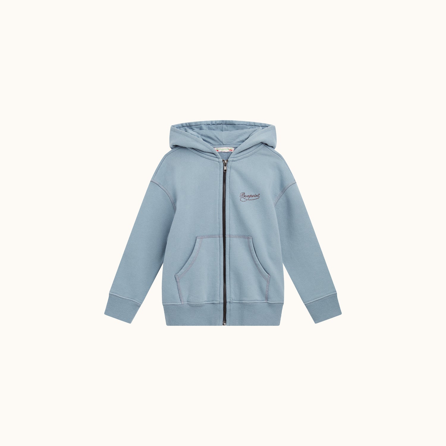 Sweatshirt zippé à capuche - Bonpoint vintage
