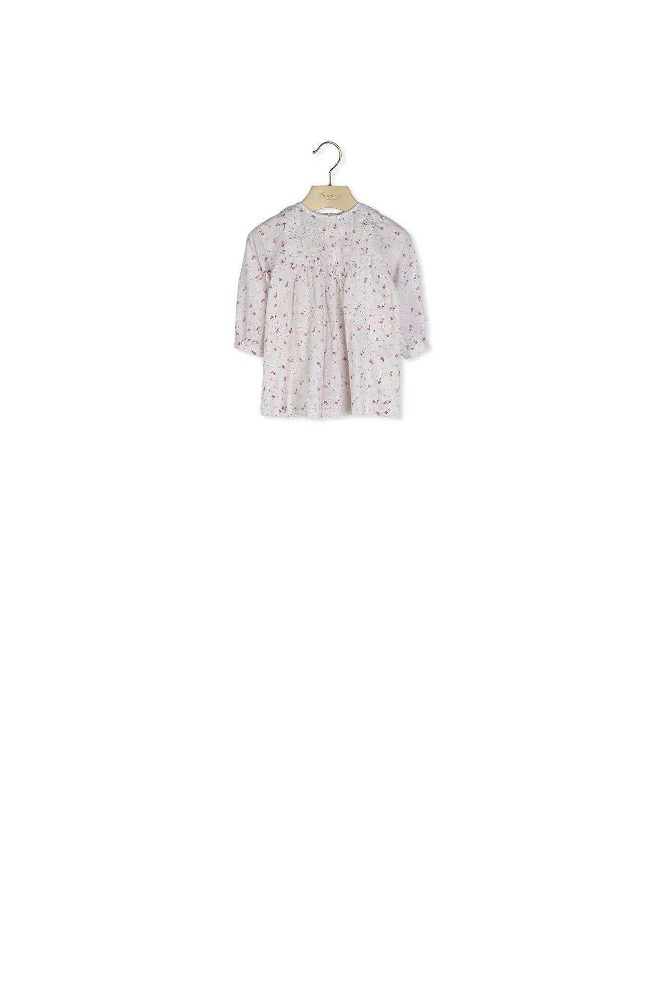 Robe avec plastron plissé - Bonpoint vintage