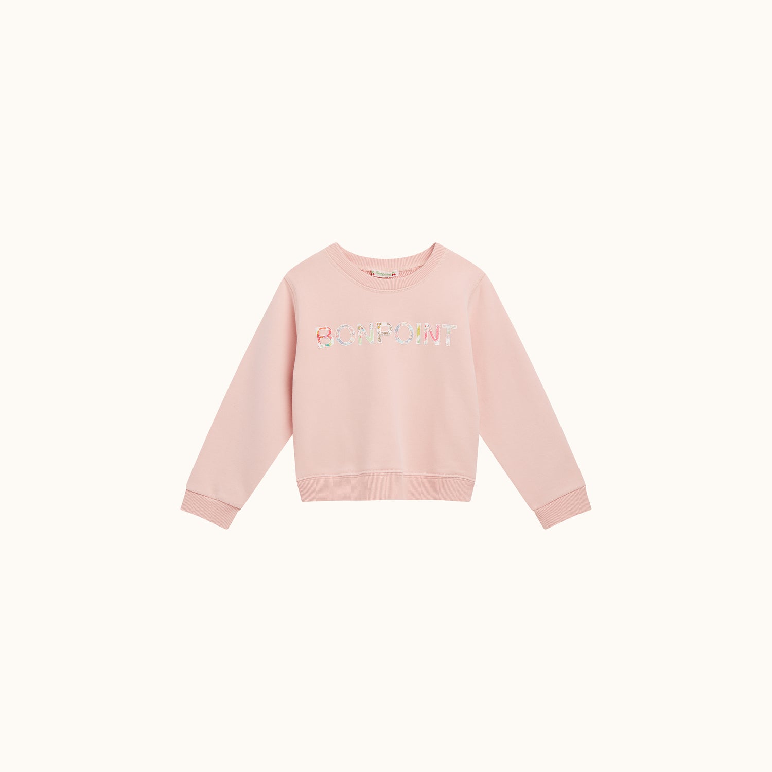 Sweatshirt avec applications Liberty - Bonpoint vintage