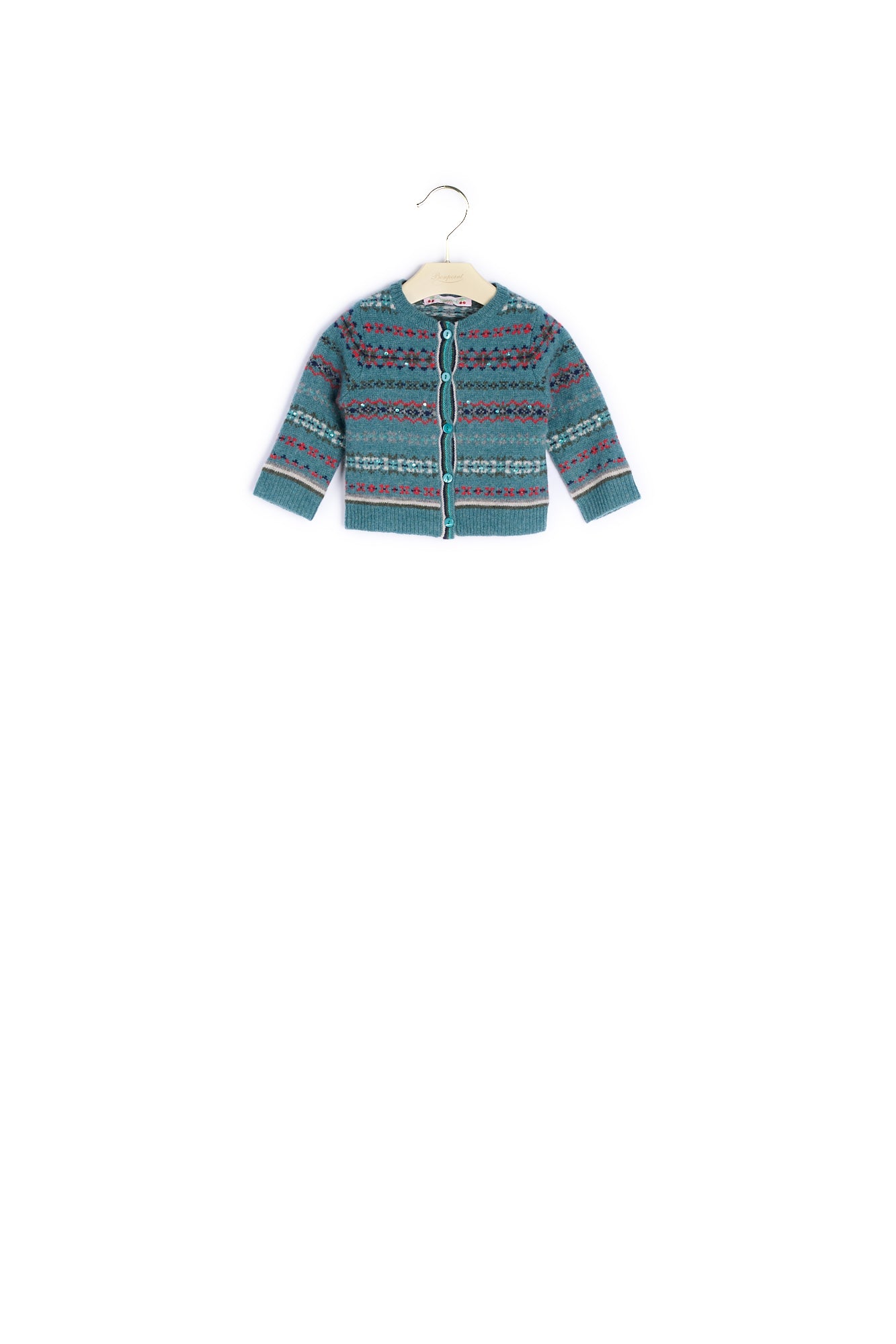 Cardigan Jacquard - Bonpoint vintage