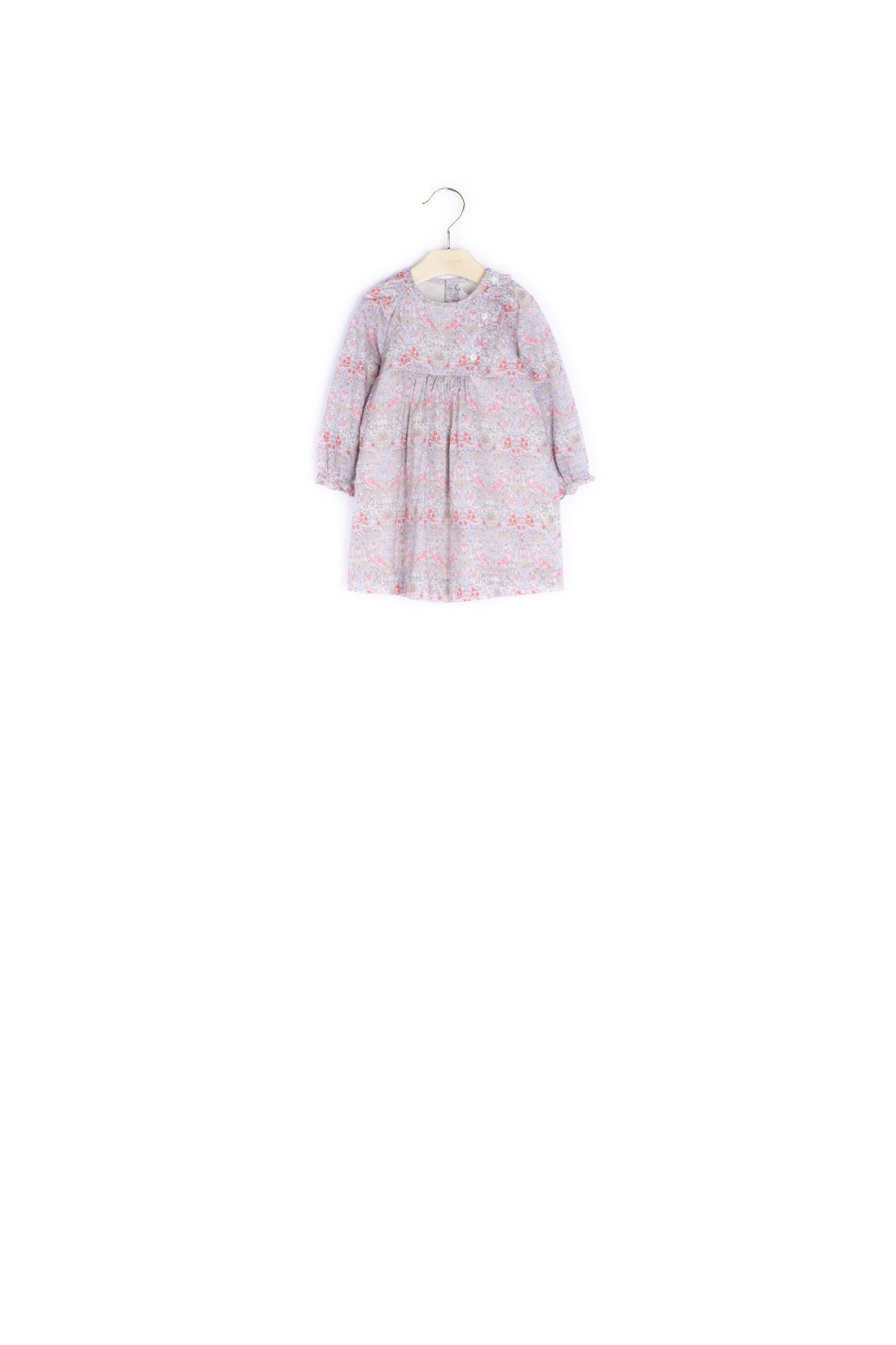 Robe avec plastron volanté - Bonpoint vintage