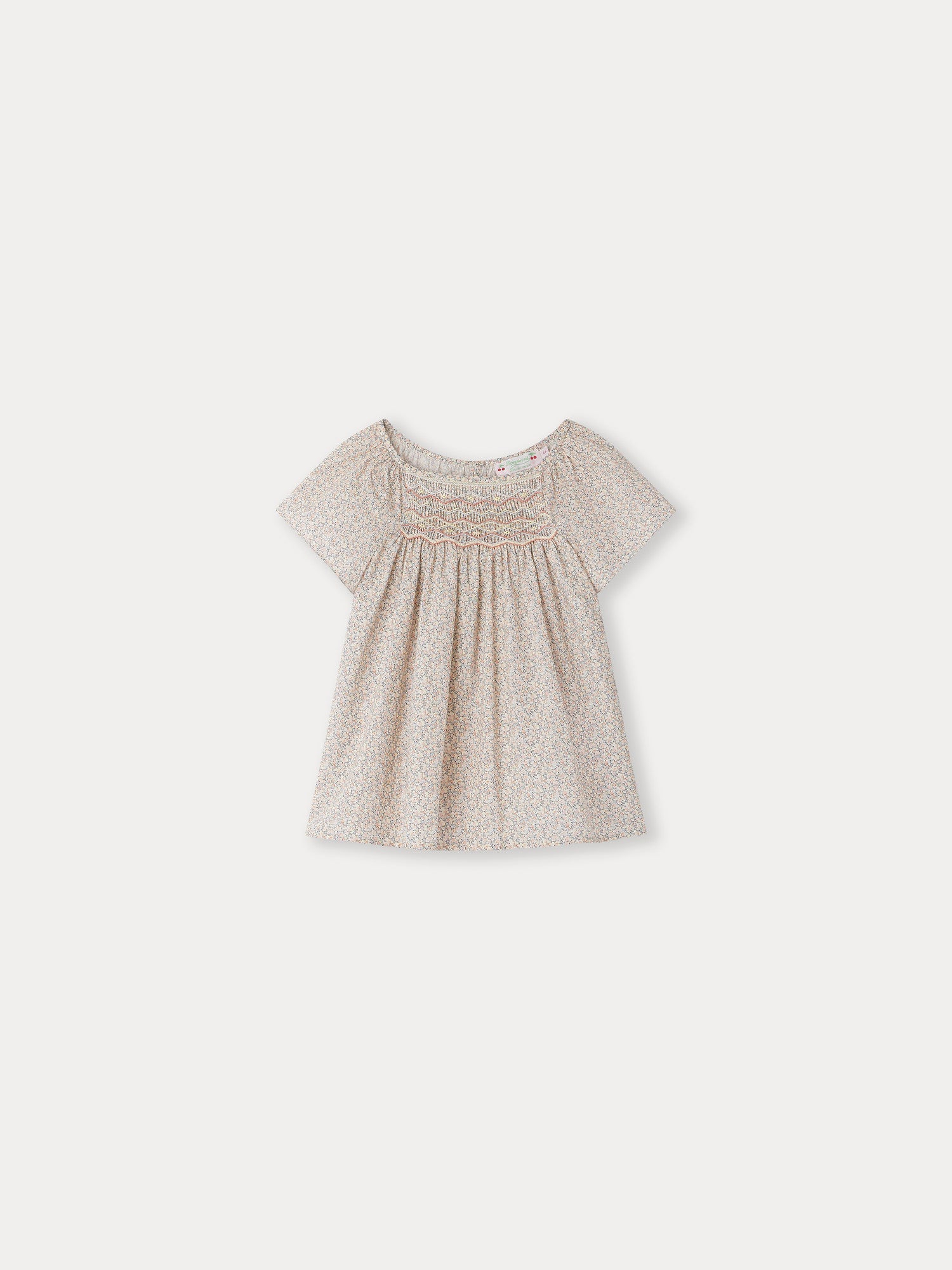 Blouse smockée Grenade - Bonpoint vintage