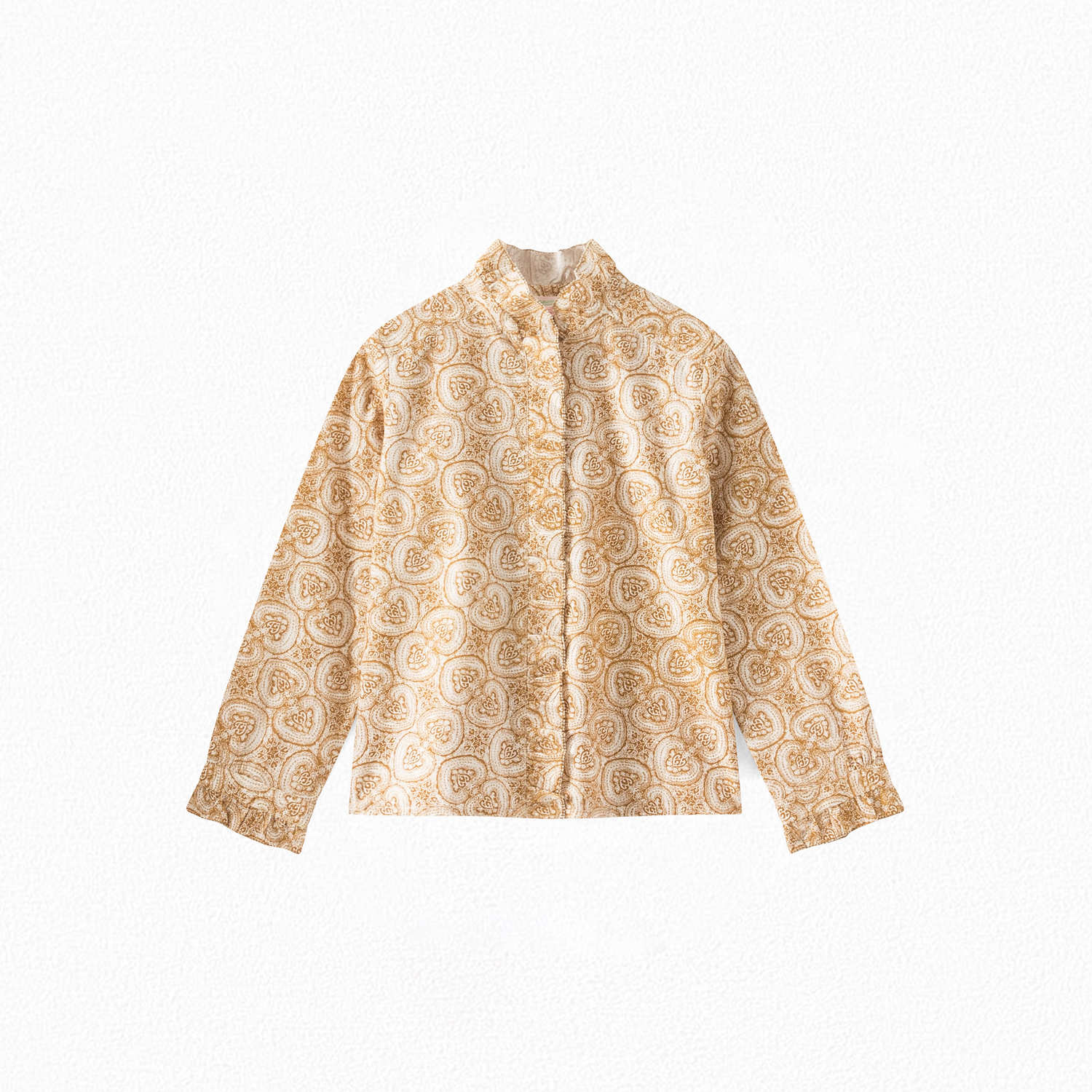 Blouse en coton bio fille imprimé - Bonpoint vintage