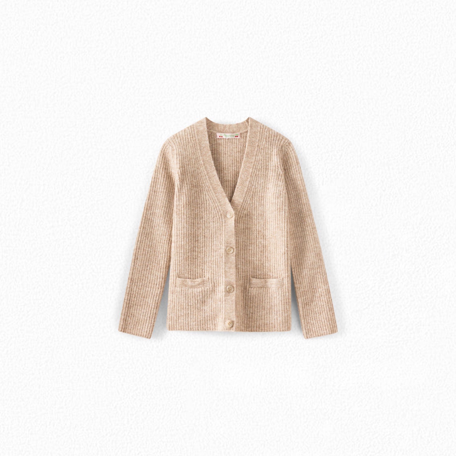 Cardigan long en alpaga - Bonpoint vintage