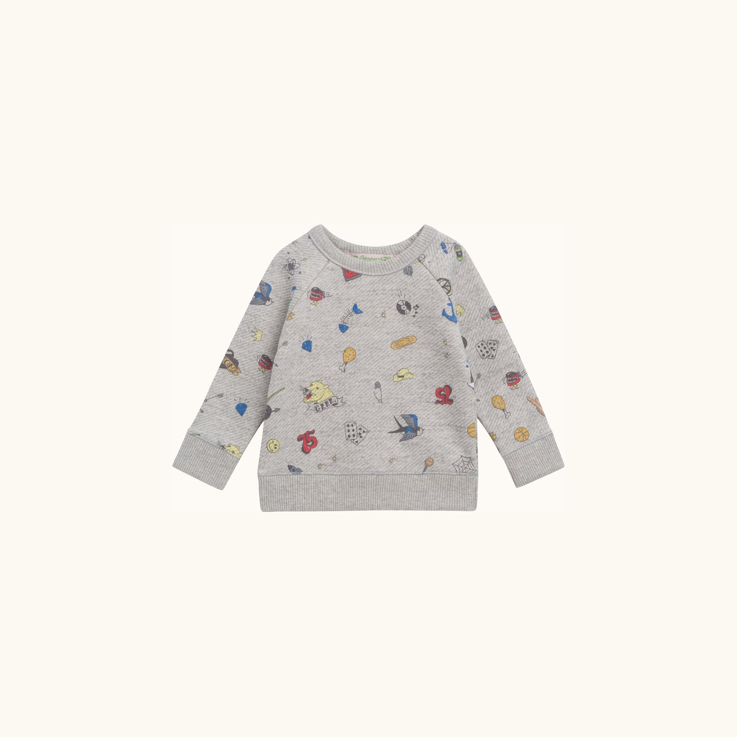 Sweatshirt imprimé - Bonpoint vintage