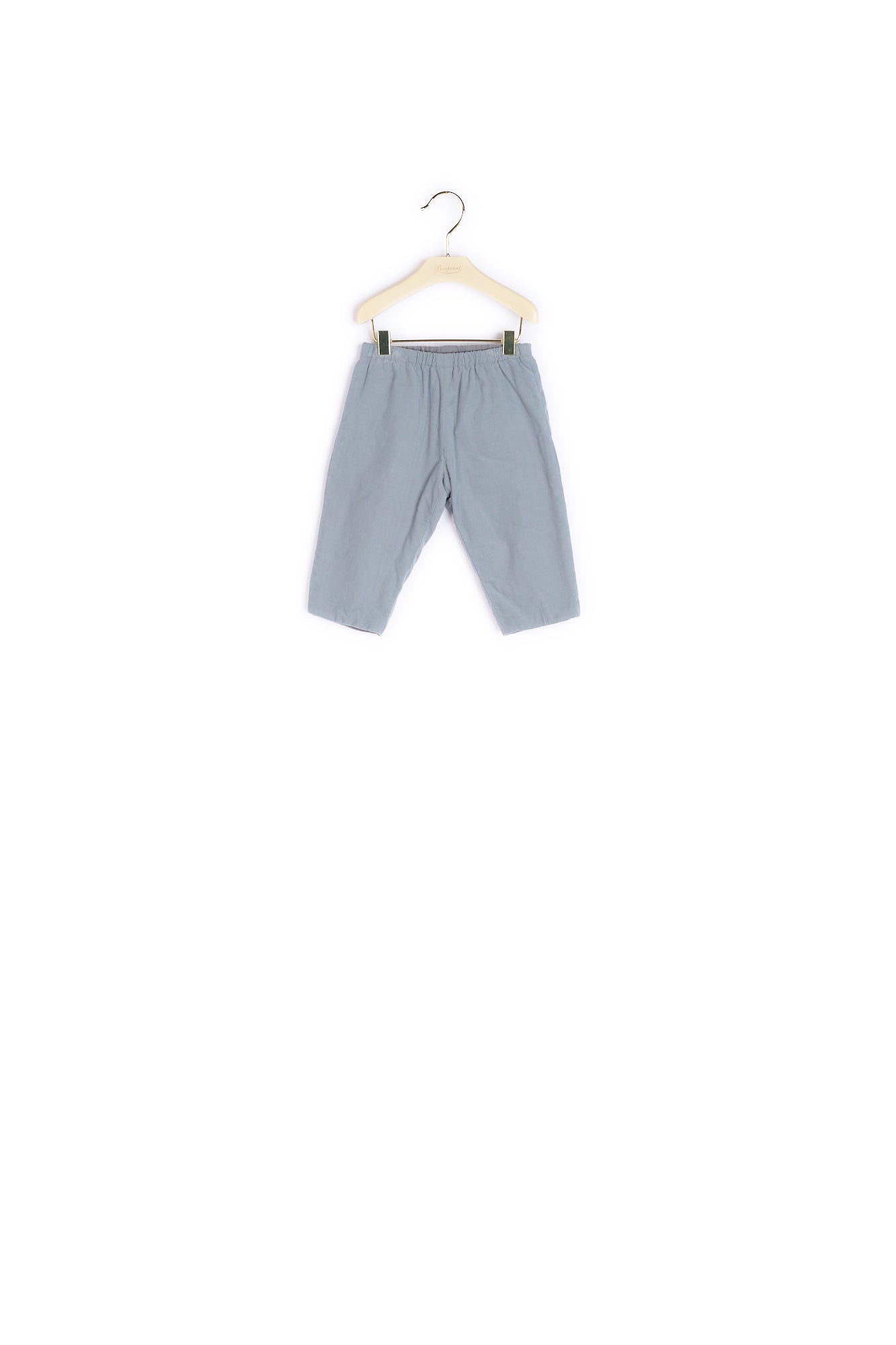 Pantalon bébé élastiqué en velours milleraies - Bonpoint vintage