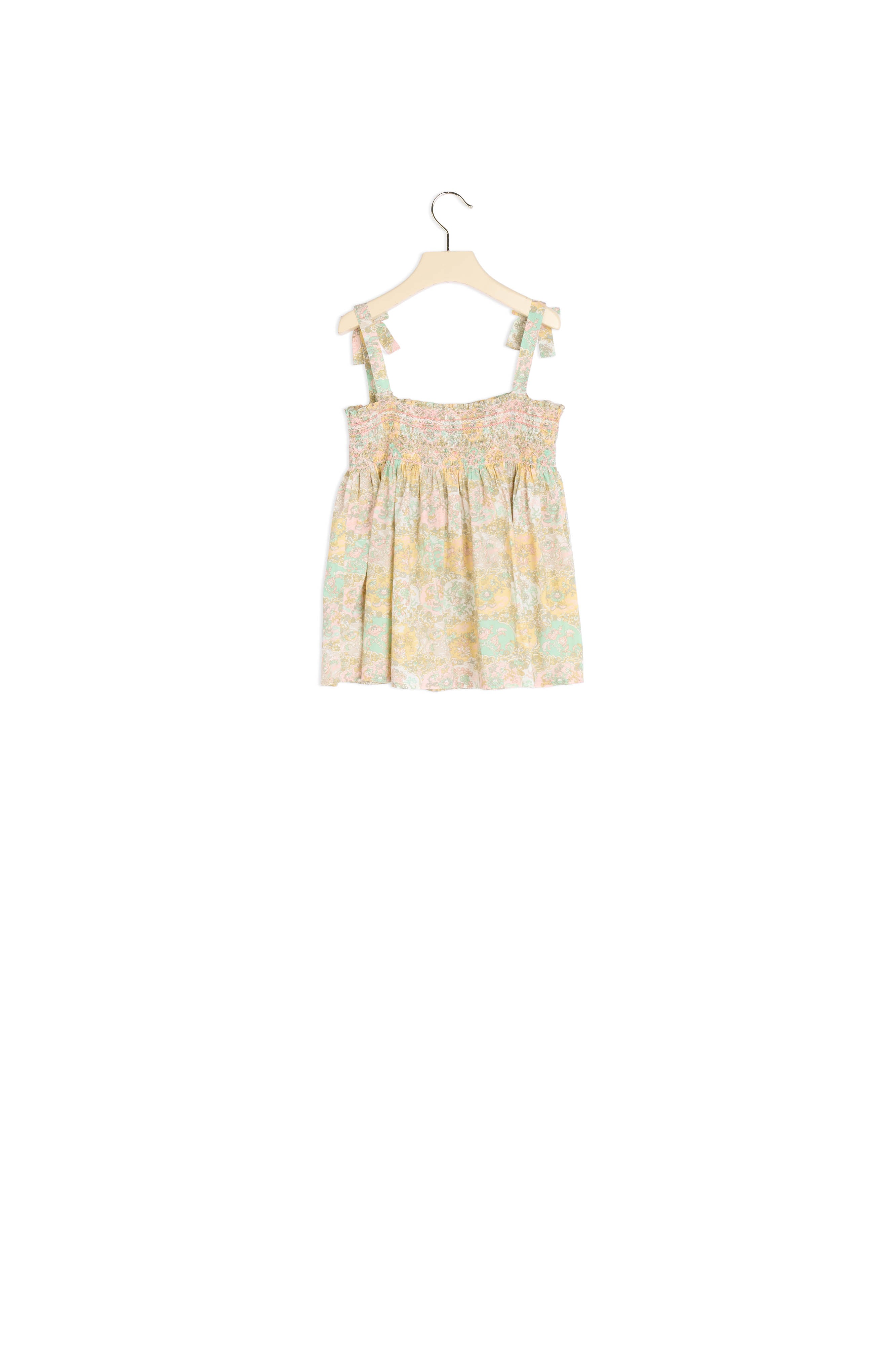 Blouse en tissu Liberty exclusif - Bonpoint vintage