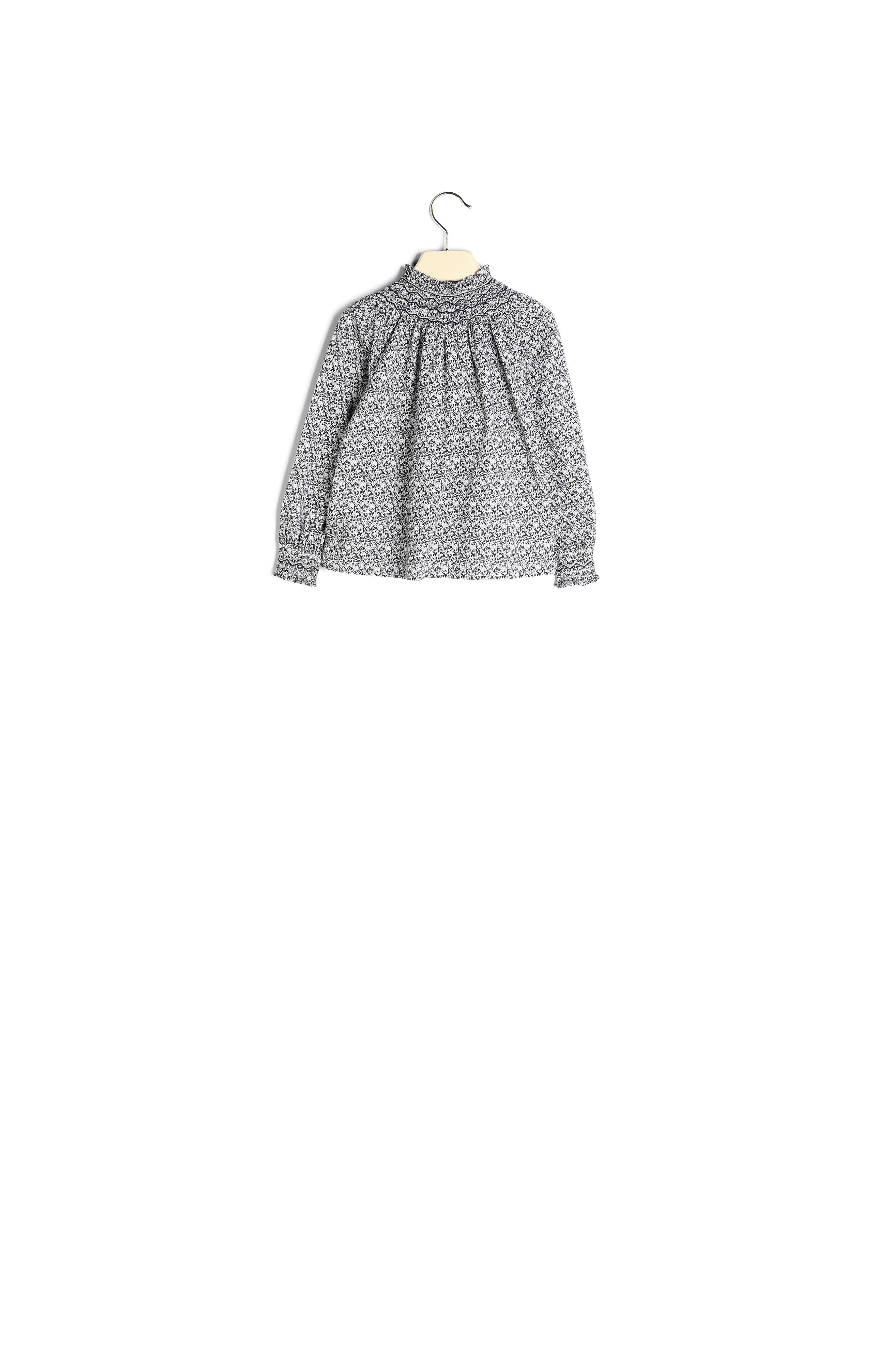 Blouse smockée Pétale - Bonpoint vintage