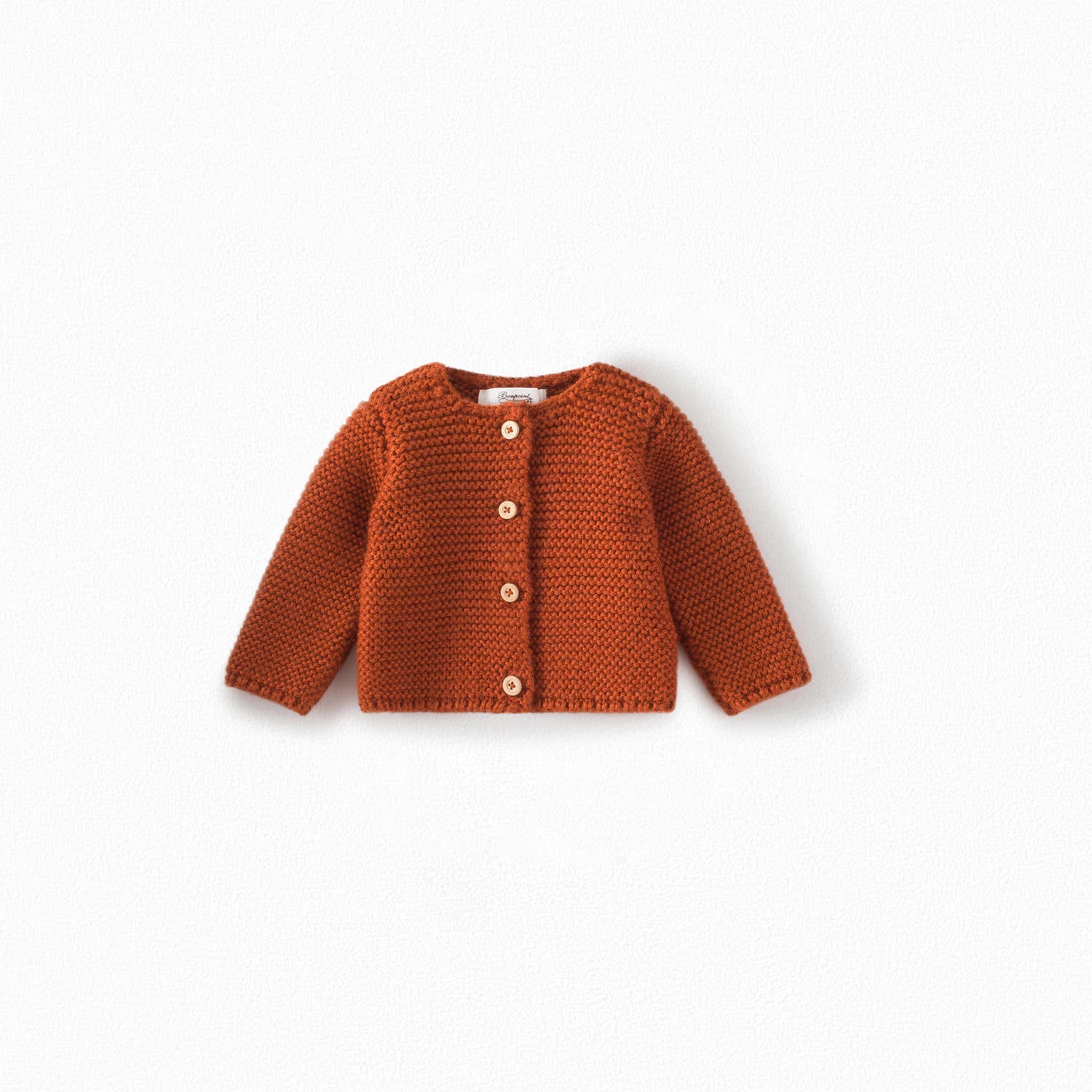 Cardigan en alpaga mélangé - Bonpoint vintage