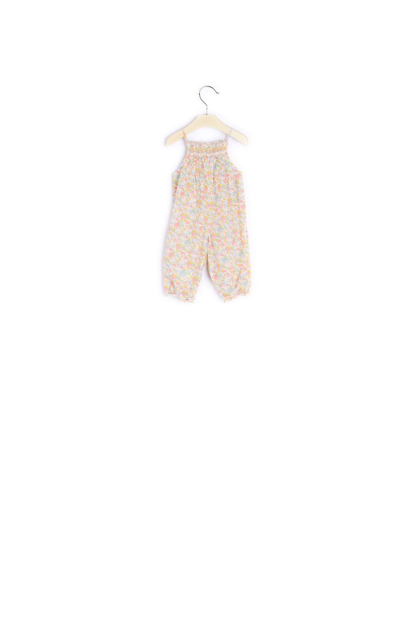 Salopette en tissu Liberty bébé - Bonpoint vintage