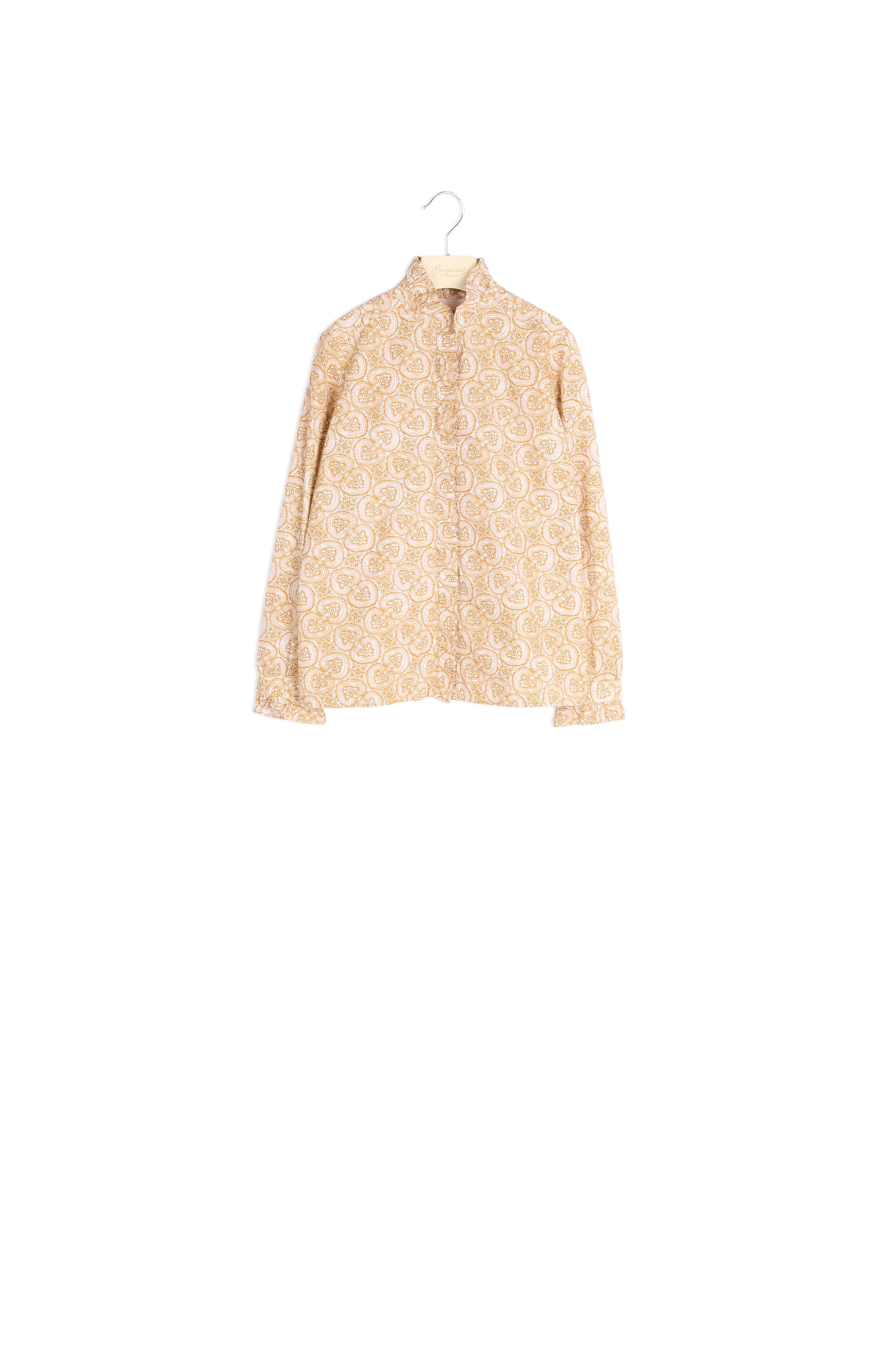 Blouse en coton bio fille imprimé - Bonpoint vintage