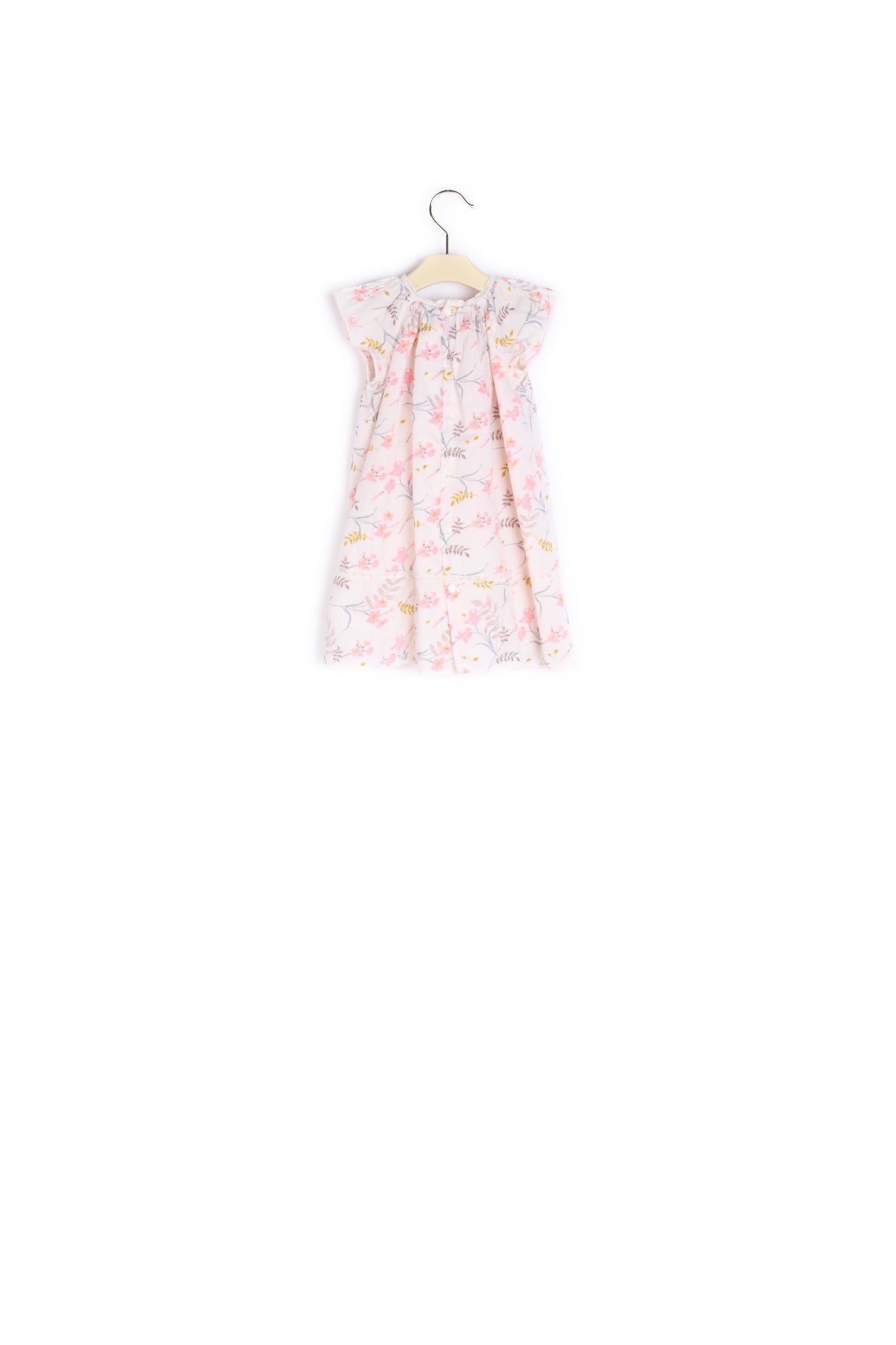 Robe florale à détails dentelle Lilly - Bonpoint vintage