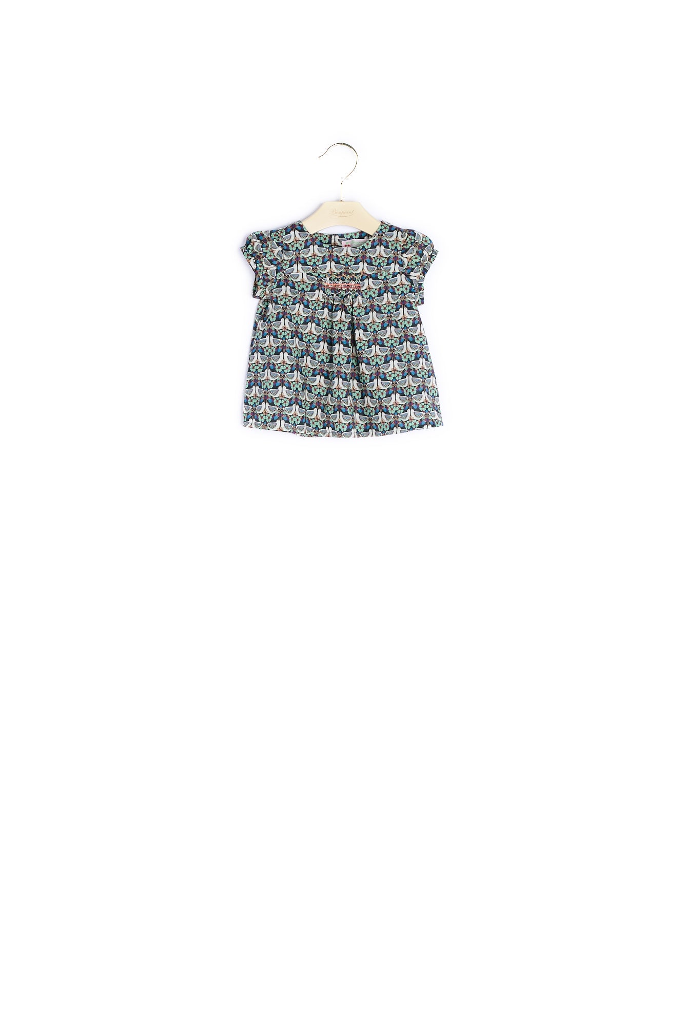 Blouse Nizon fille - Bonpoint vintage