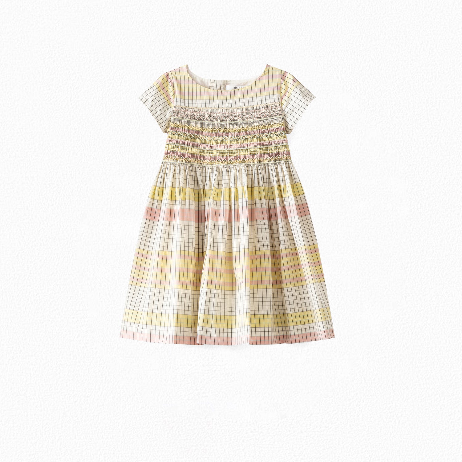 Robe smockée à la main fille - Bonpoint vintage