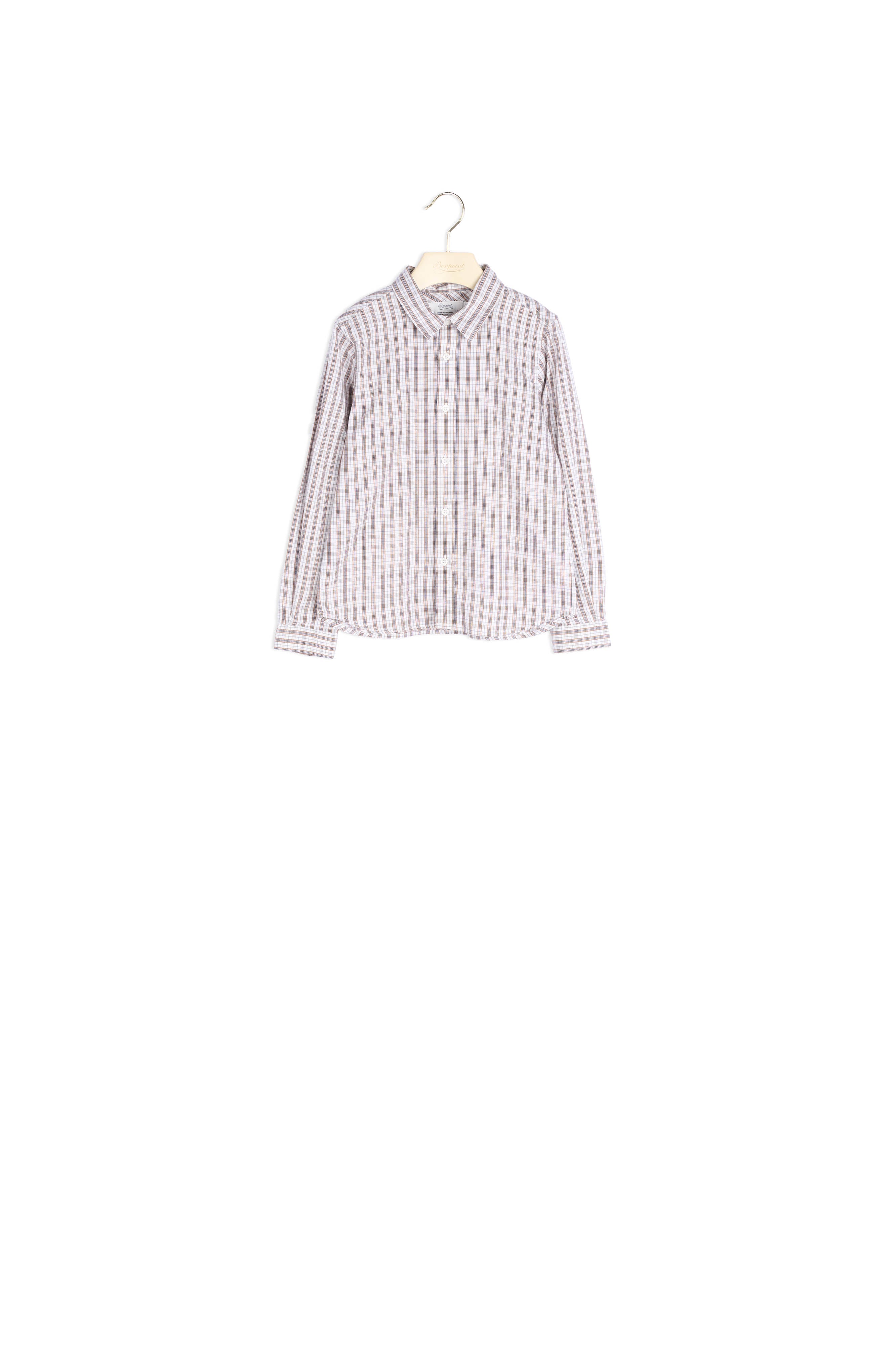 Chemise à carreaux - Bonpoint vintage