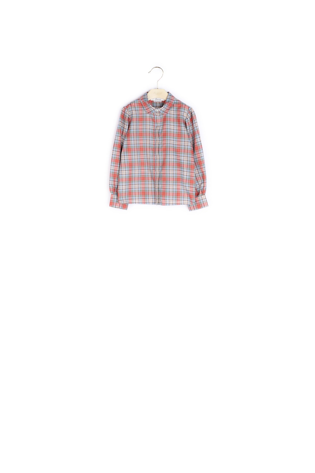 Blouse à carreaux - Bonpoint vintage