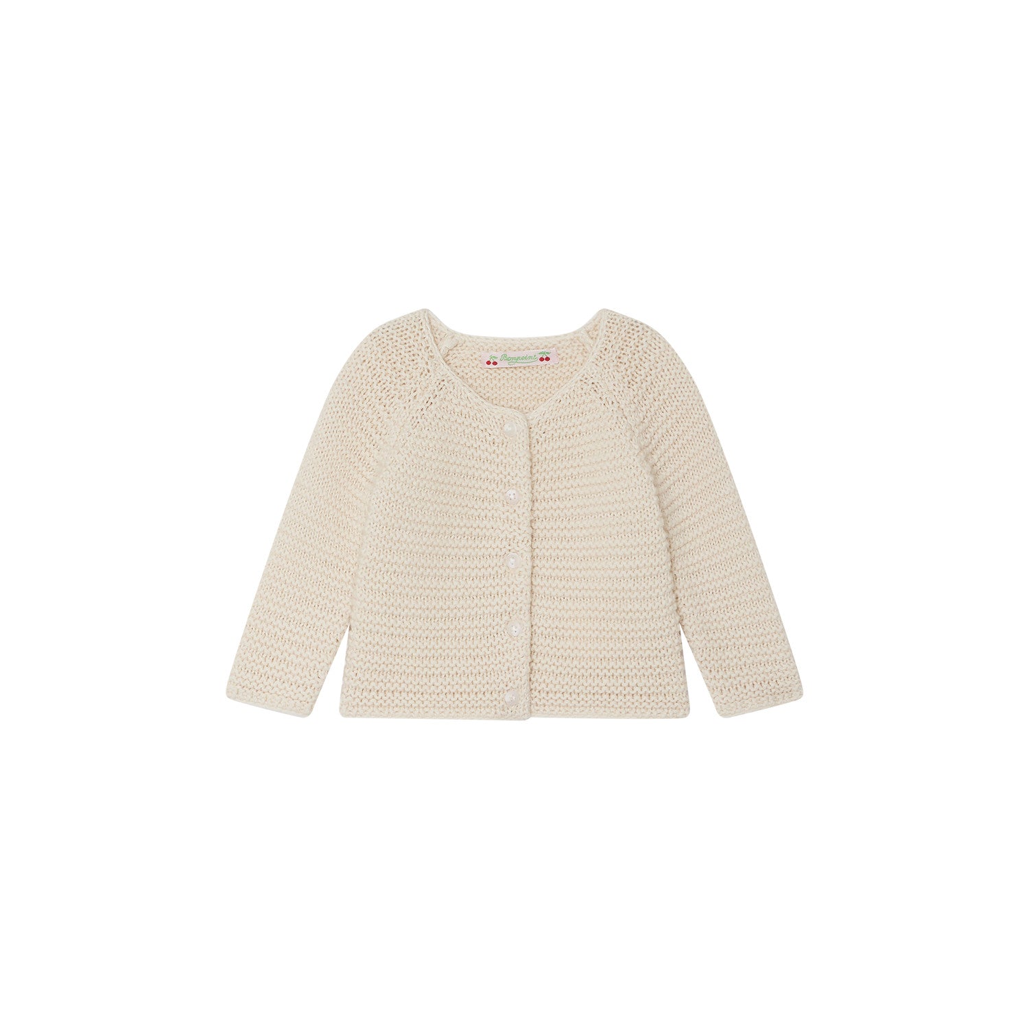 Cardigan en point mousse - Bonpoint vintage