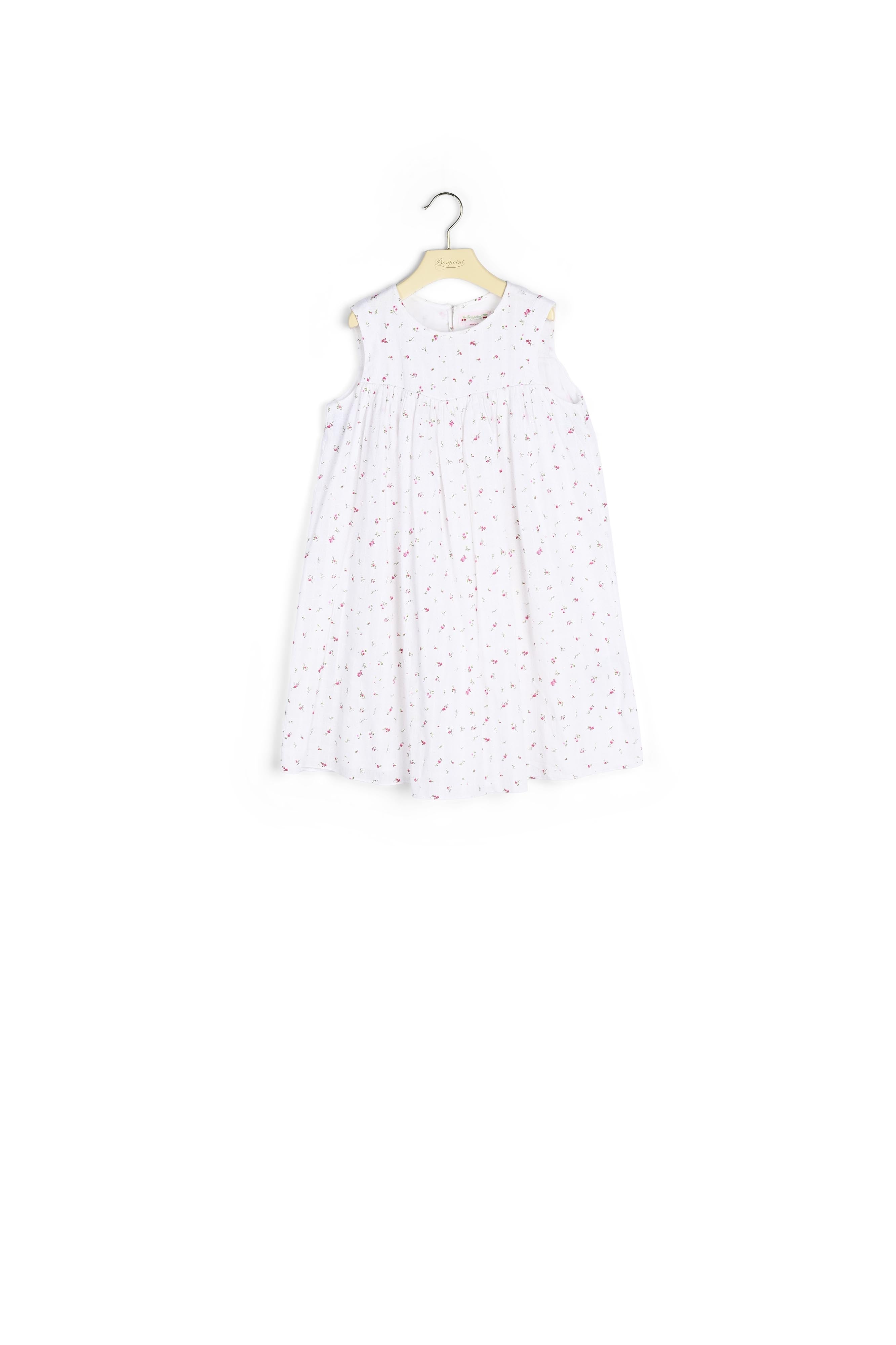 Robe en coton imprimé - Bonpoint vintage