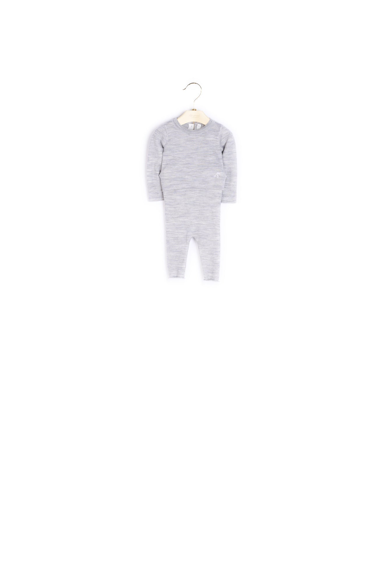 Ensemble en mérinos bébé - Bonpoint vintage