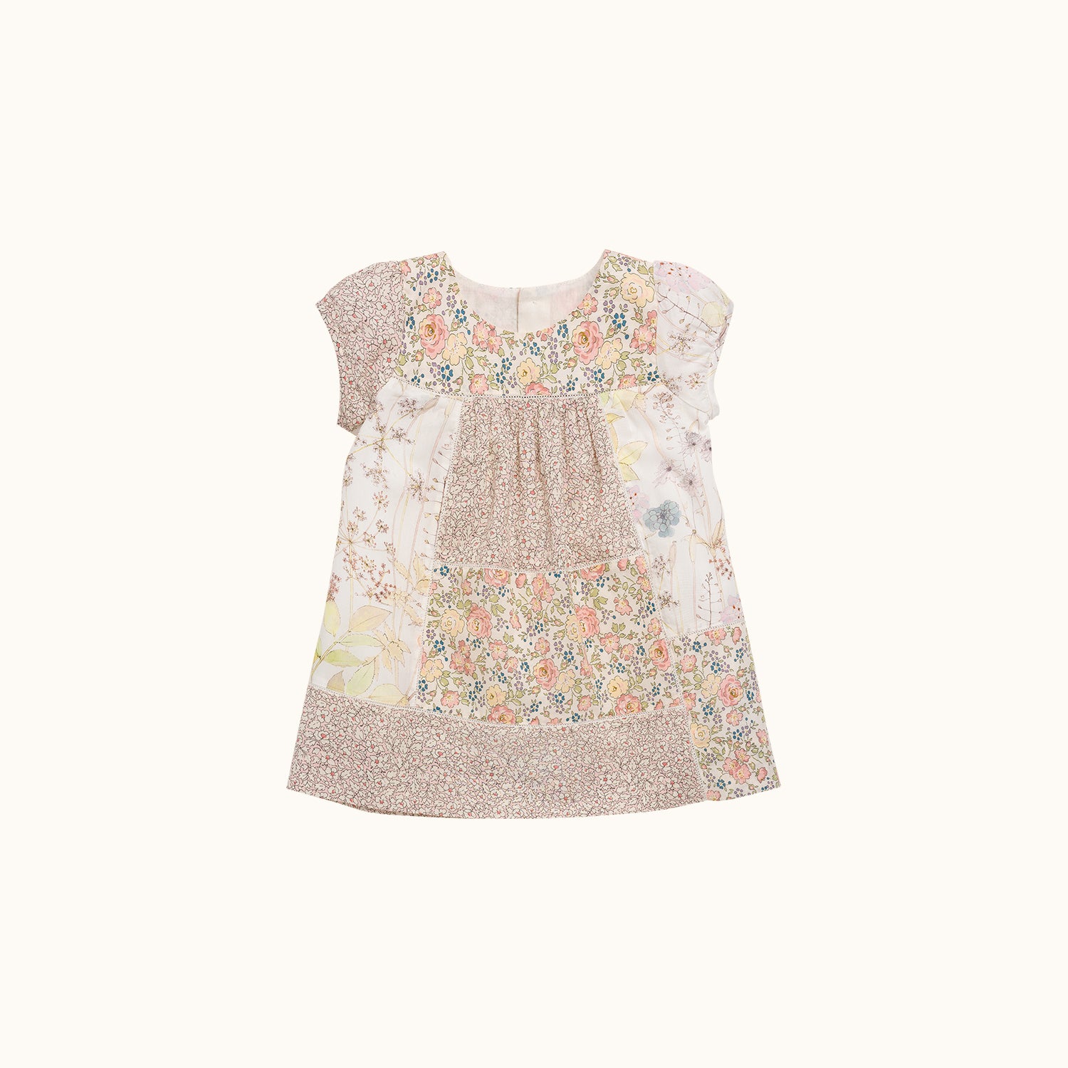 Robe Nielle patchwork liberty - Bonpoint vintage