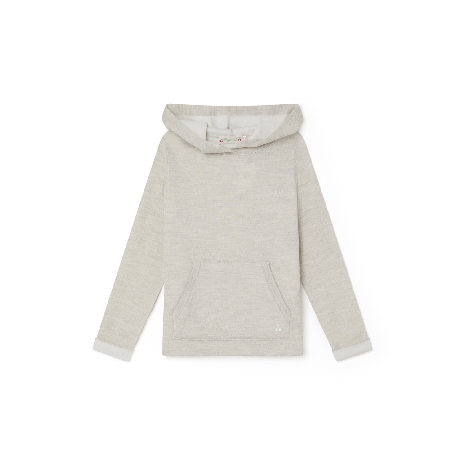 Pull à capuche en mérinos - Bonpoint vintage