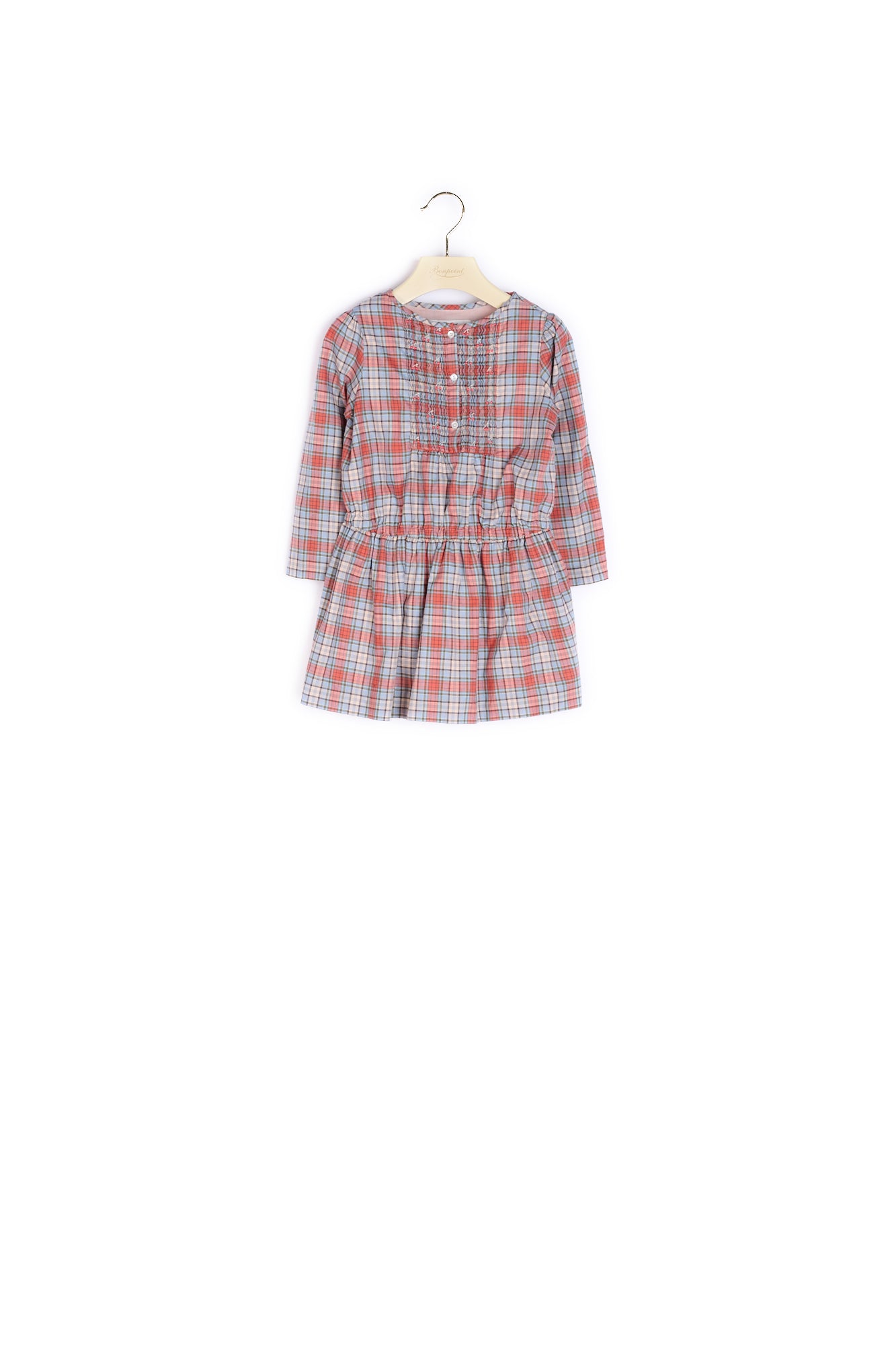 Robe à carreaux fille - Bonpoint vintage