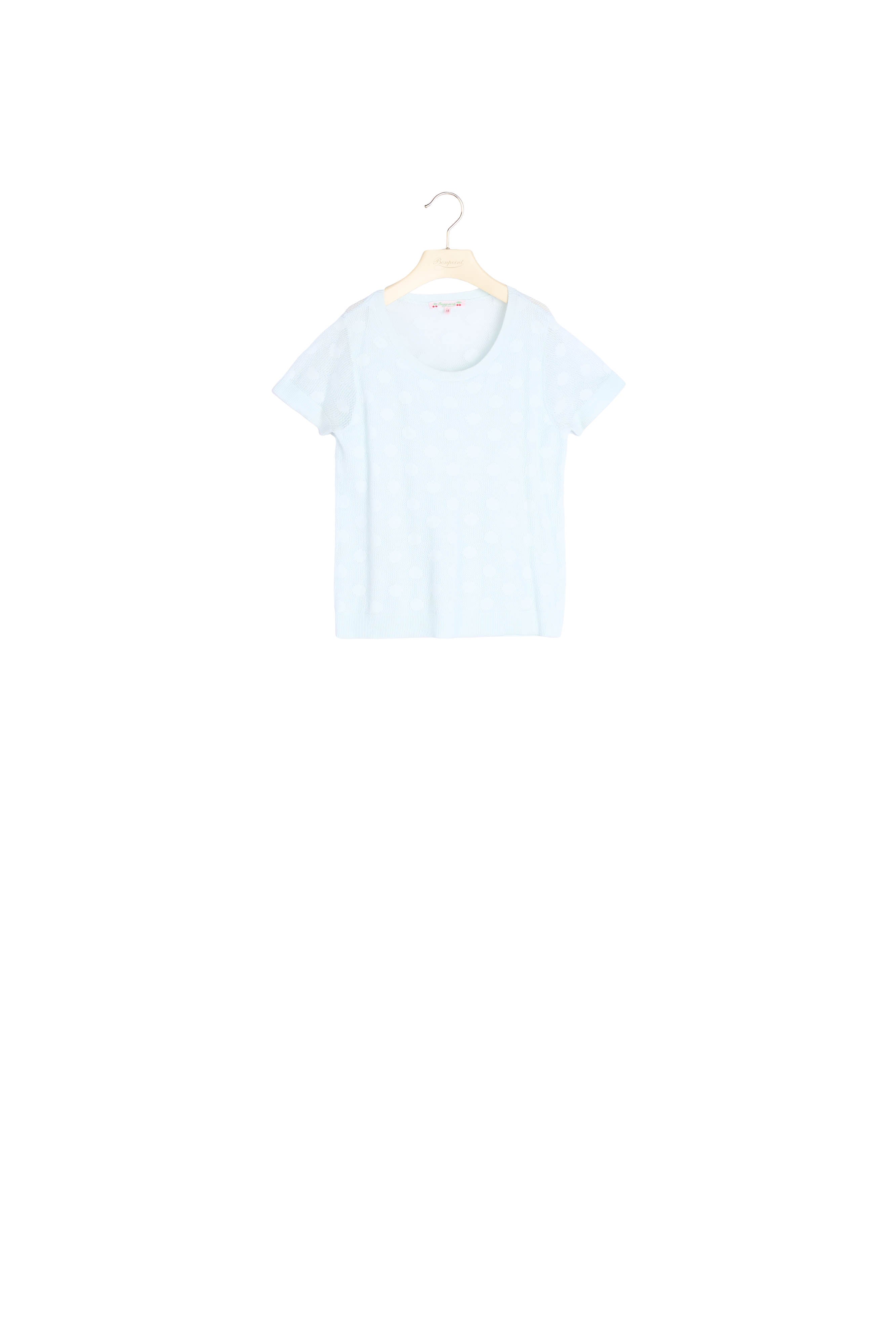 Pullover coton ajouré fille - Bonpoint vintage