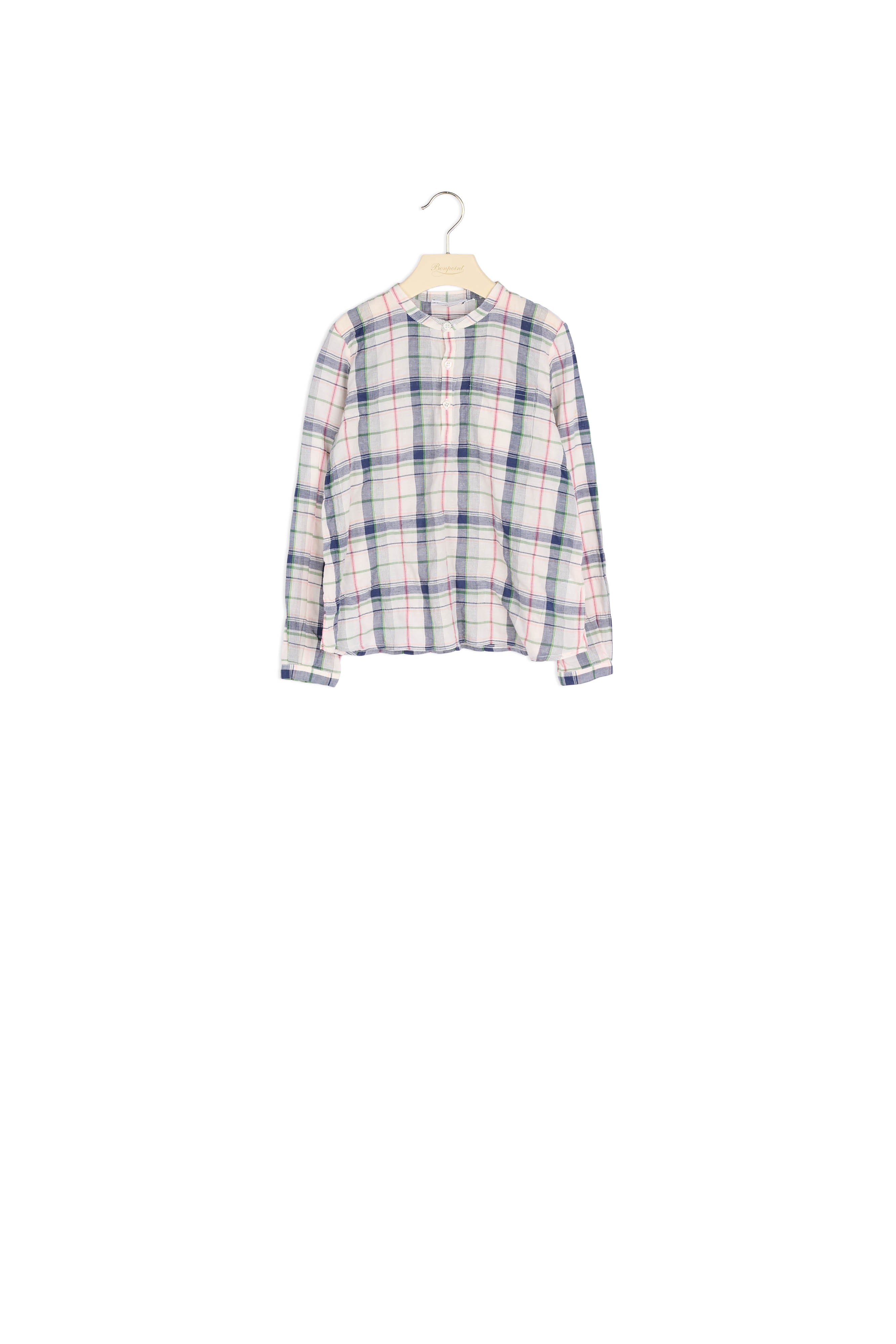 Chemise à carreaux - Bonpoint vintage