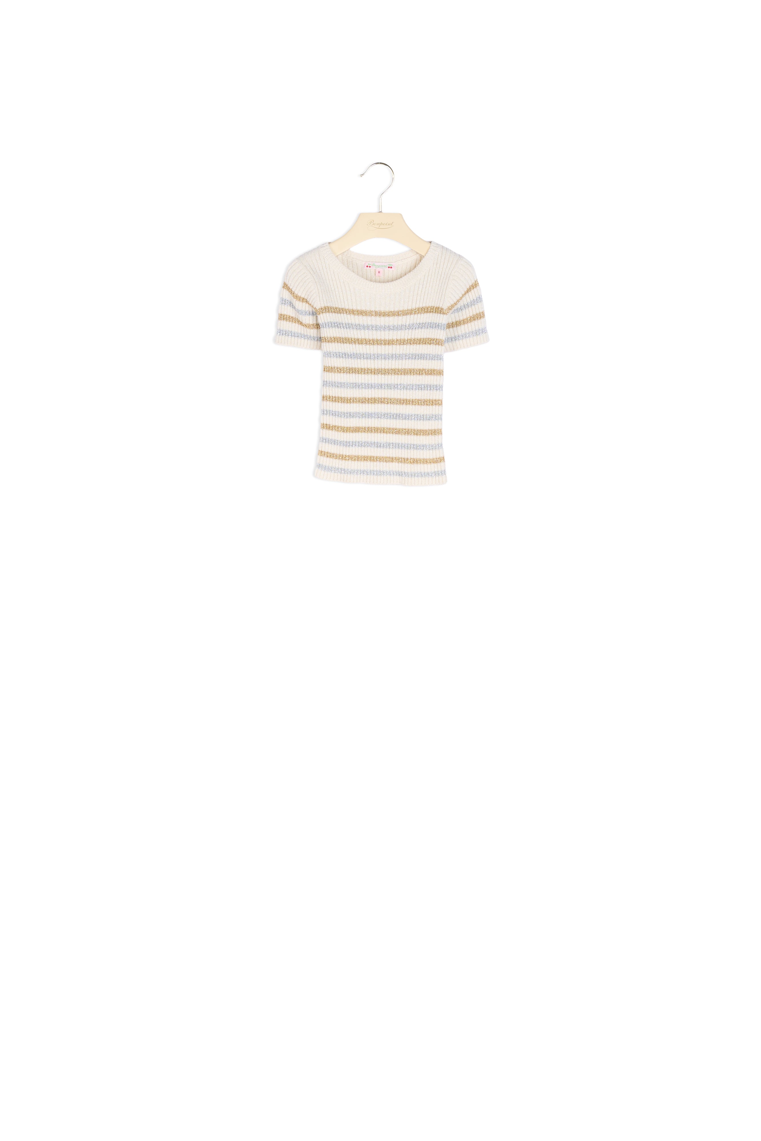 Pullover manches courtes - Bonpoint vintage